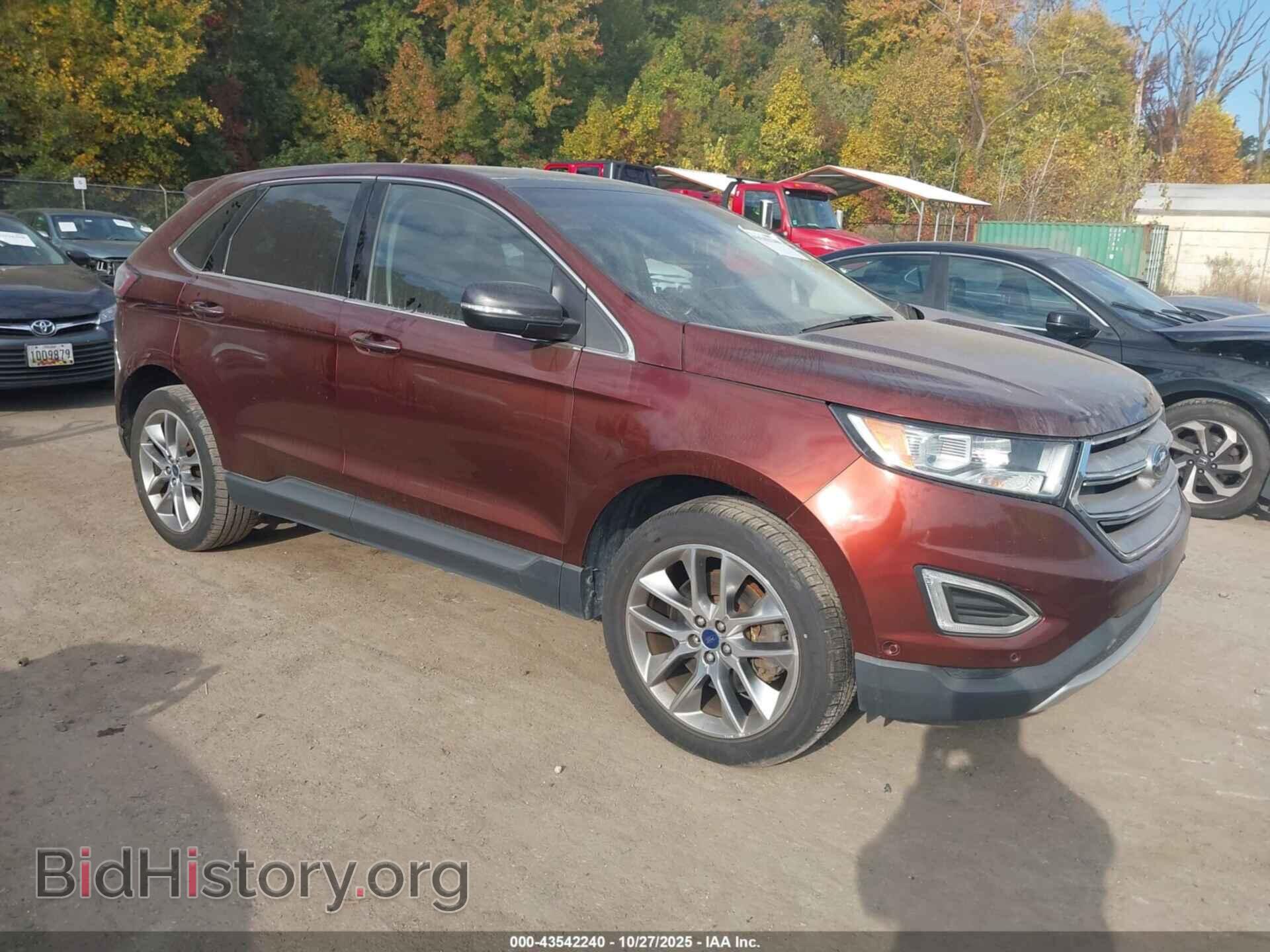 Photo 2FMPK3K85FBC25840 - FORD EDGE 2015