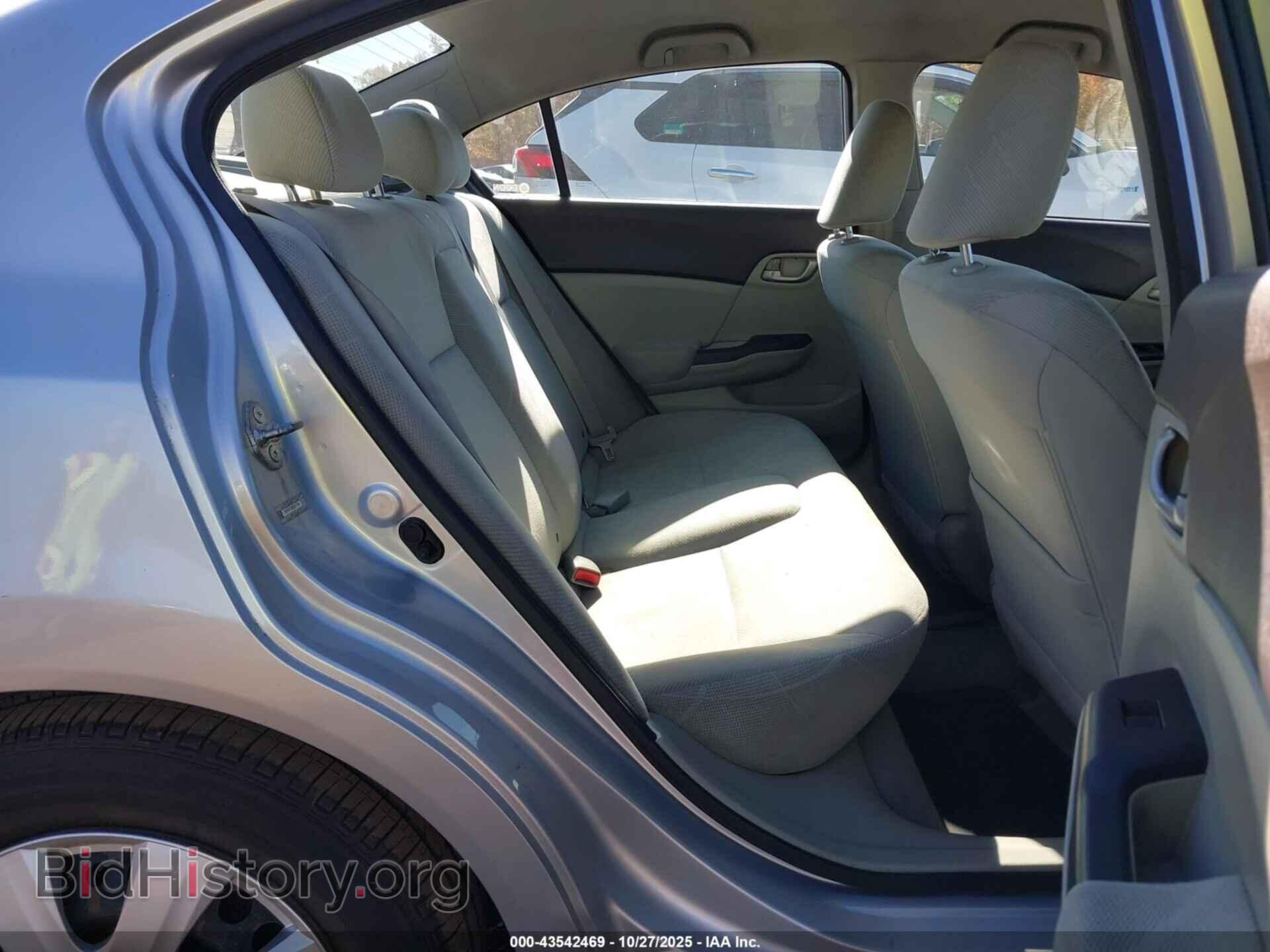 2012 HONDA CIVIC - VIN: 19XFB2F50CE321762 - Фото 8