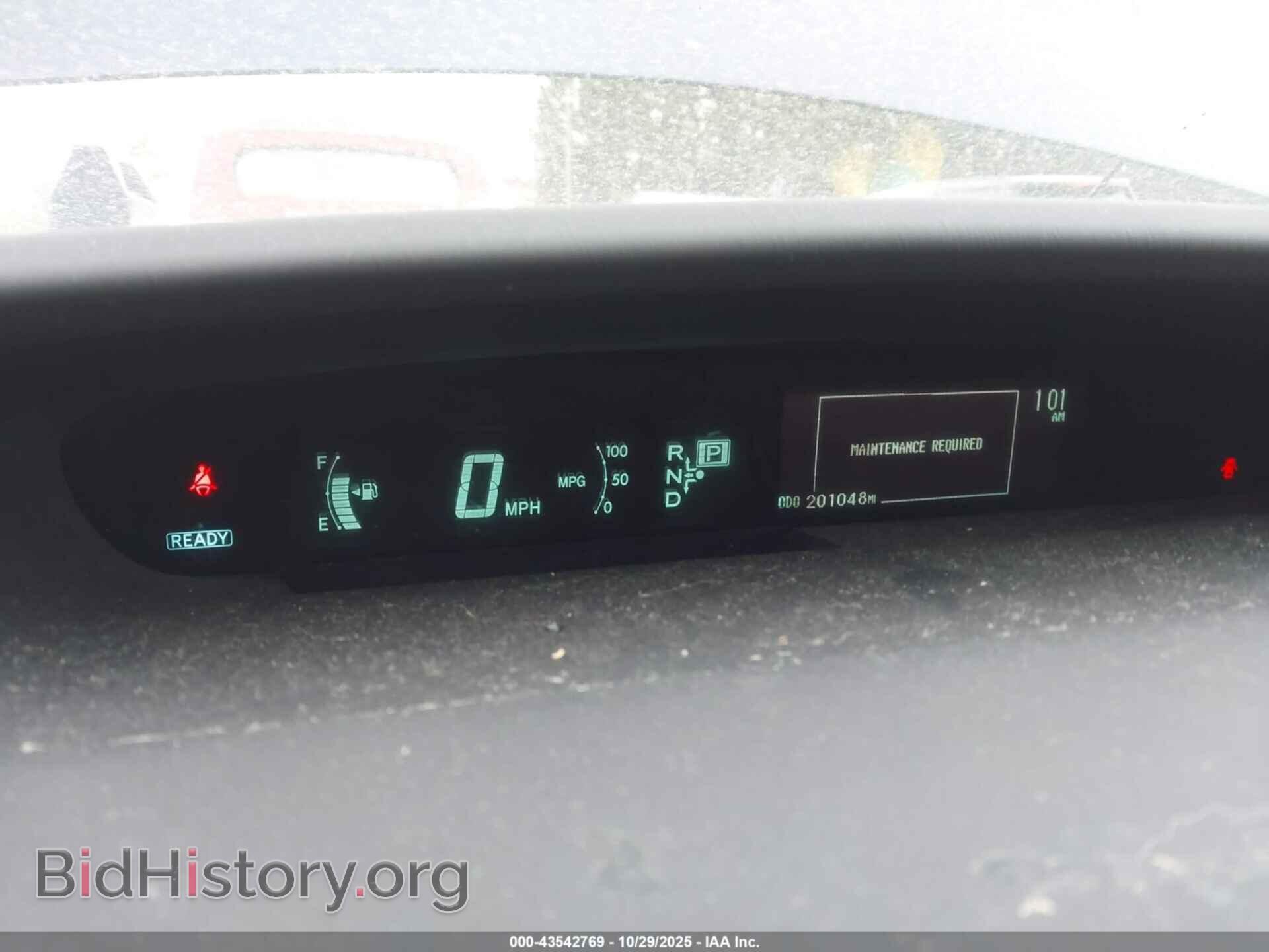 2012 TOYOTA PRIUS - VIN: JTDKN3DU7C1593797 - Фото 7