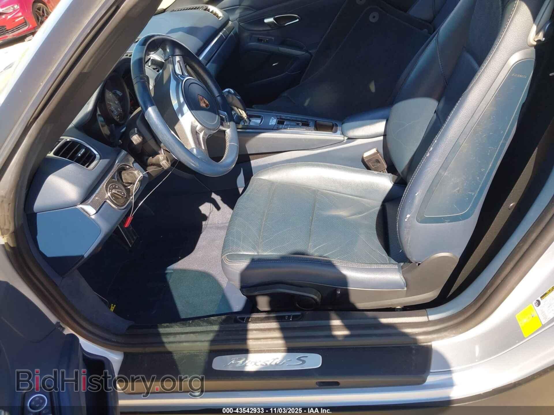 2014 PORSCHE BOXSTER - VIN: WP0CB2A89EK140549 - Фото 8