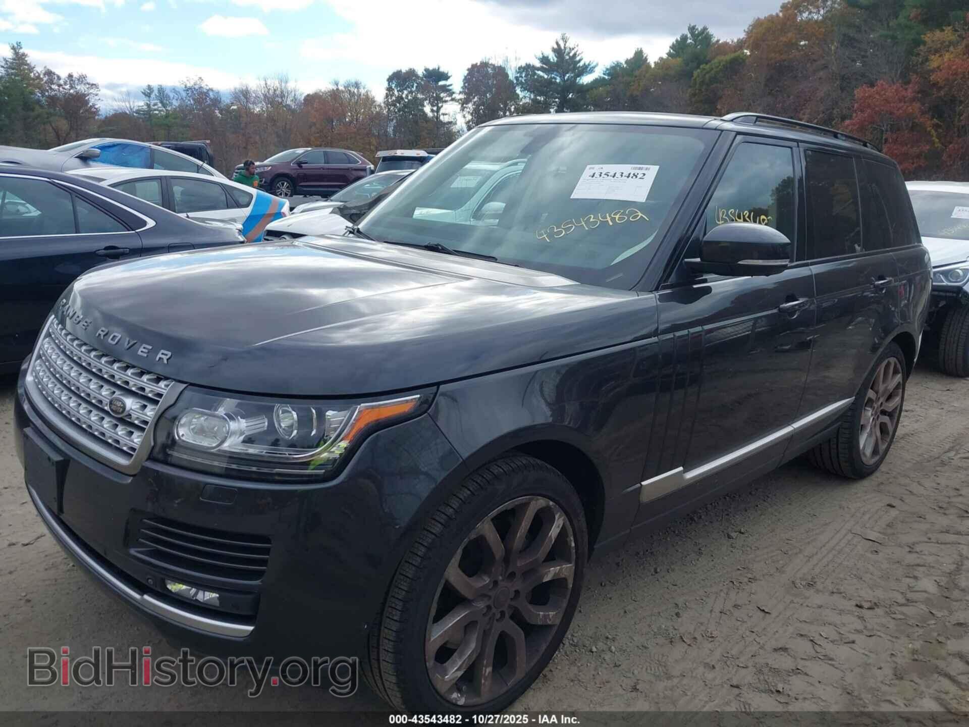 2013 LAND ROVER RANGE ROVER - VIN: SALGS2EF0DA123842 - Фото 2