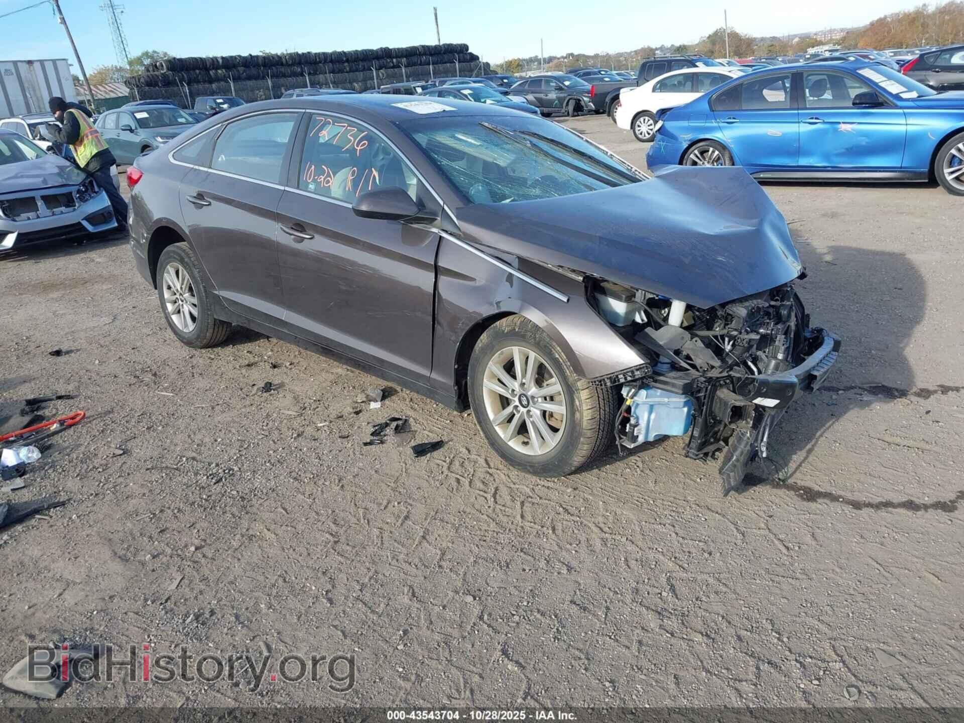 Photo 5NPE24AFXHH483473 - HYUNDAI SONATA 2017