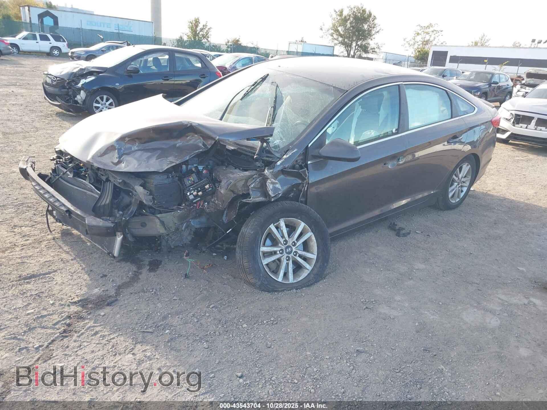 2017 HYUNDAI SONATA - VIN: 5NPE24AFXHH483473 - Photo 2