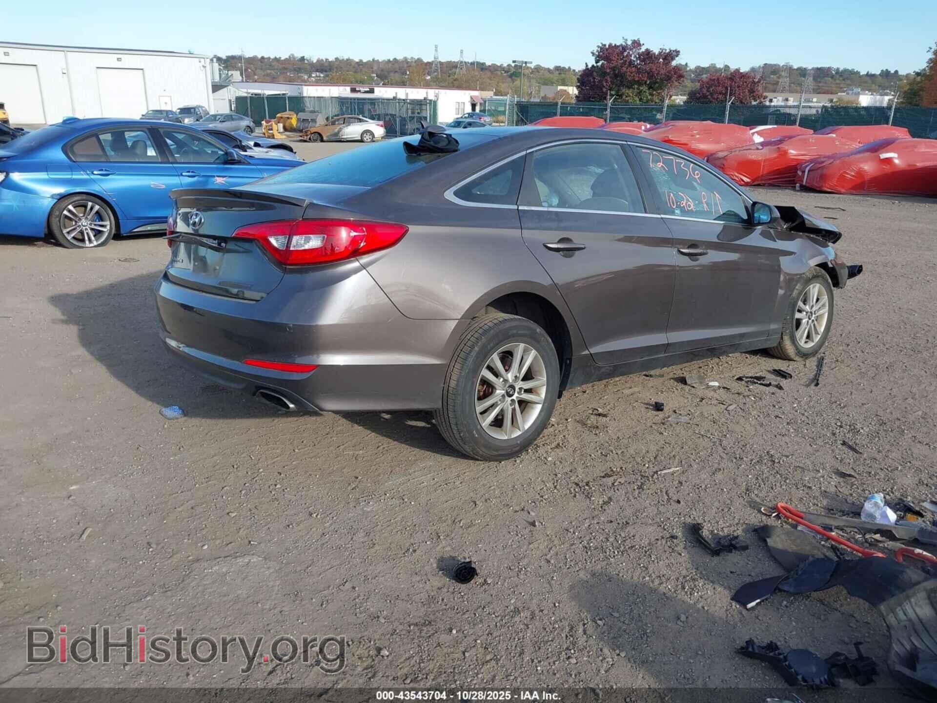 2017 HYUNDAI SONATA - VIN: 5NPE24AFXHH483473 - Photo 4
