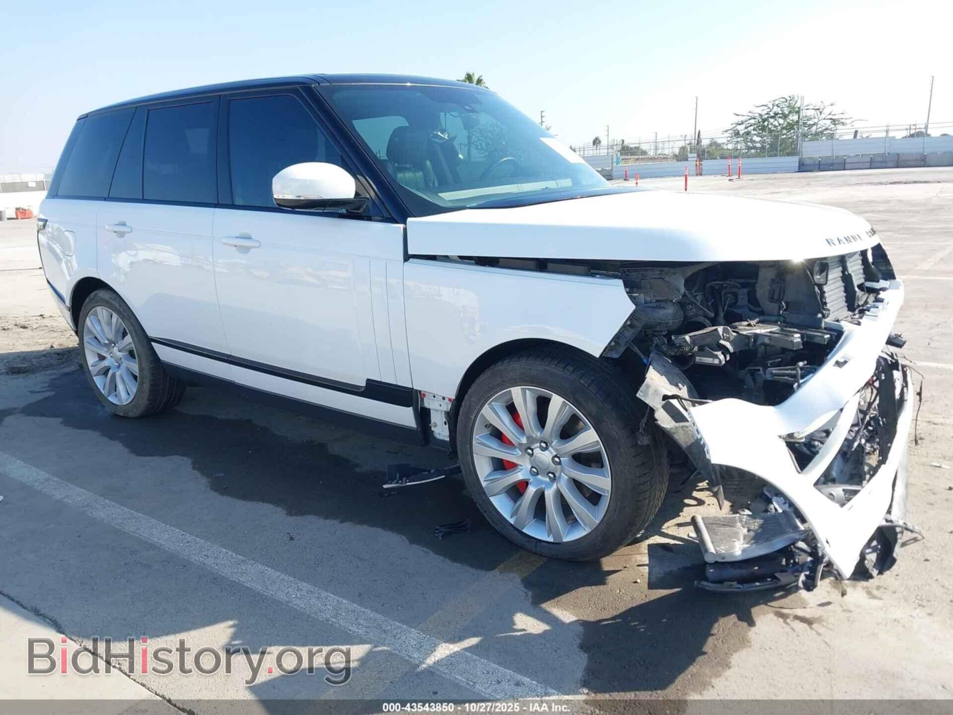 Photo SALGS2EFXGA270772 - LAND ROVER RANGE ROVER 2016
