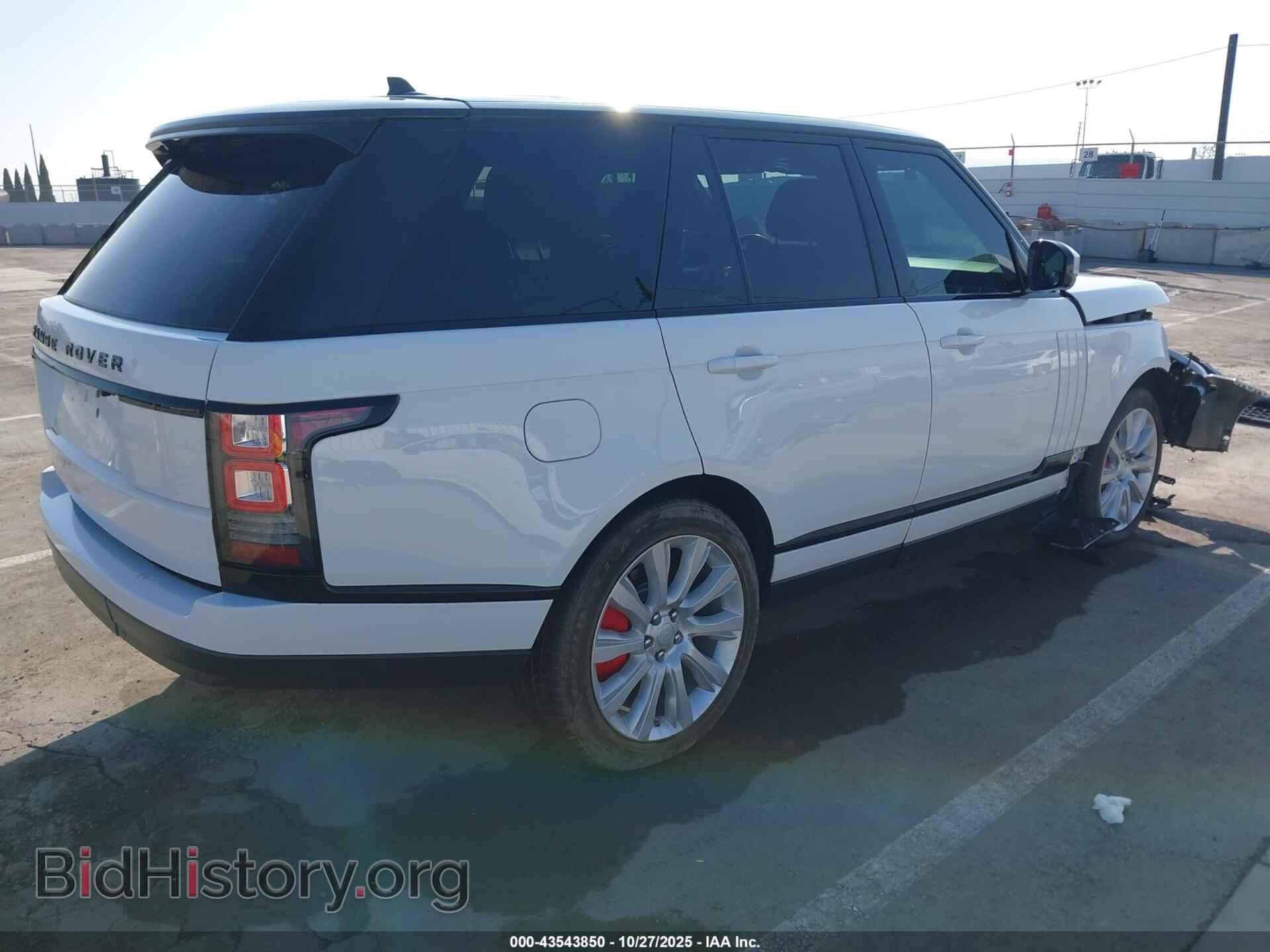 2016 LAND ROVER RANGE ROVER - VIN: SALGS2EFXGA270772 - Фото 4