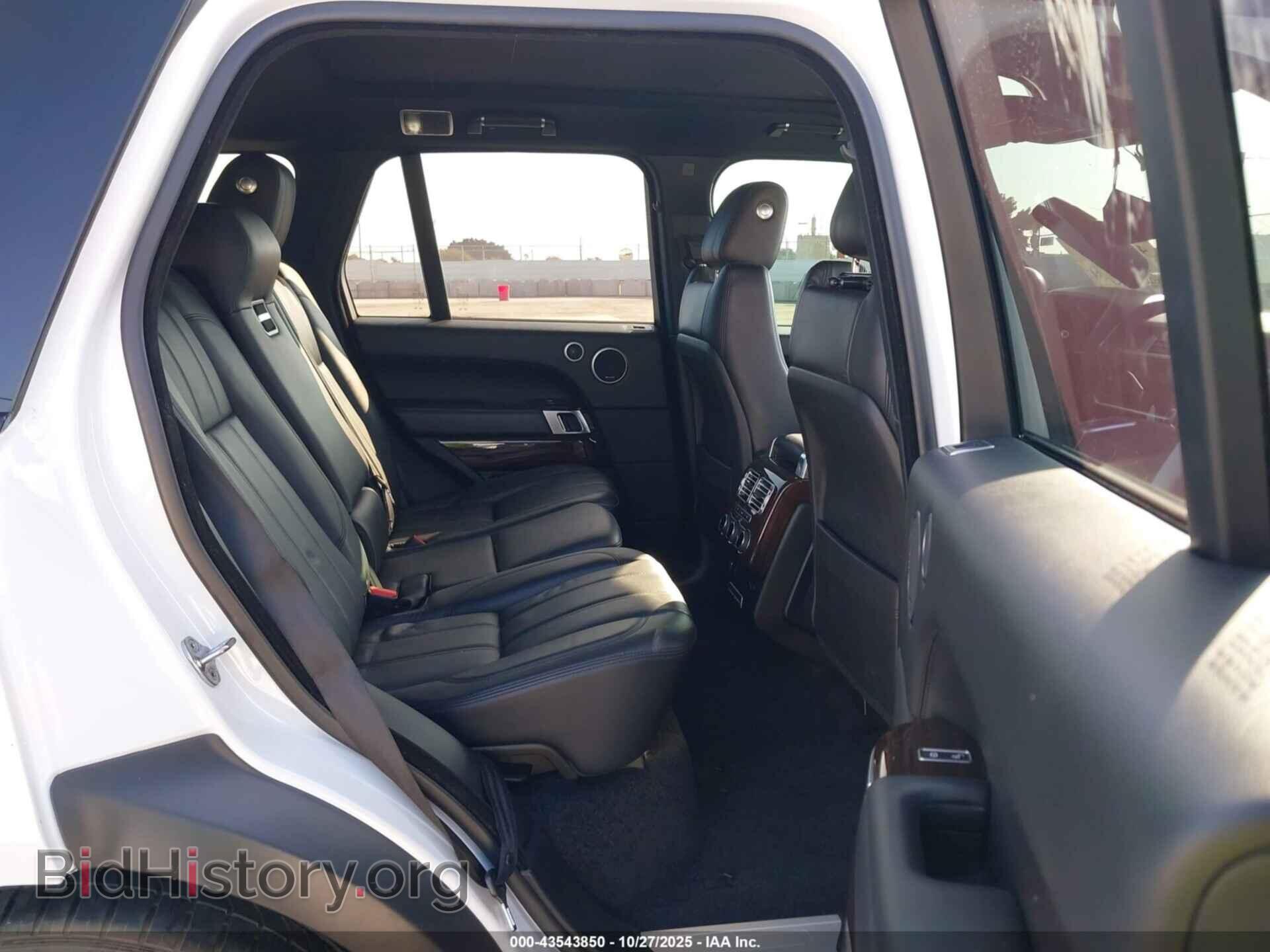 2016 LAND ROVER RANGE ROVER - VIN: SALGS2EFXGA270772 - Фото 8