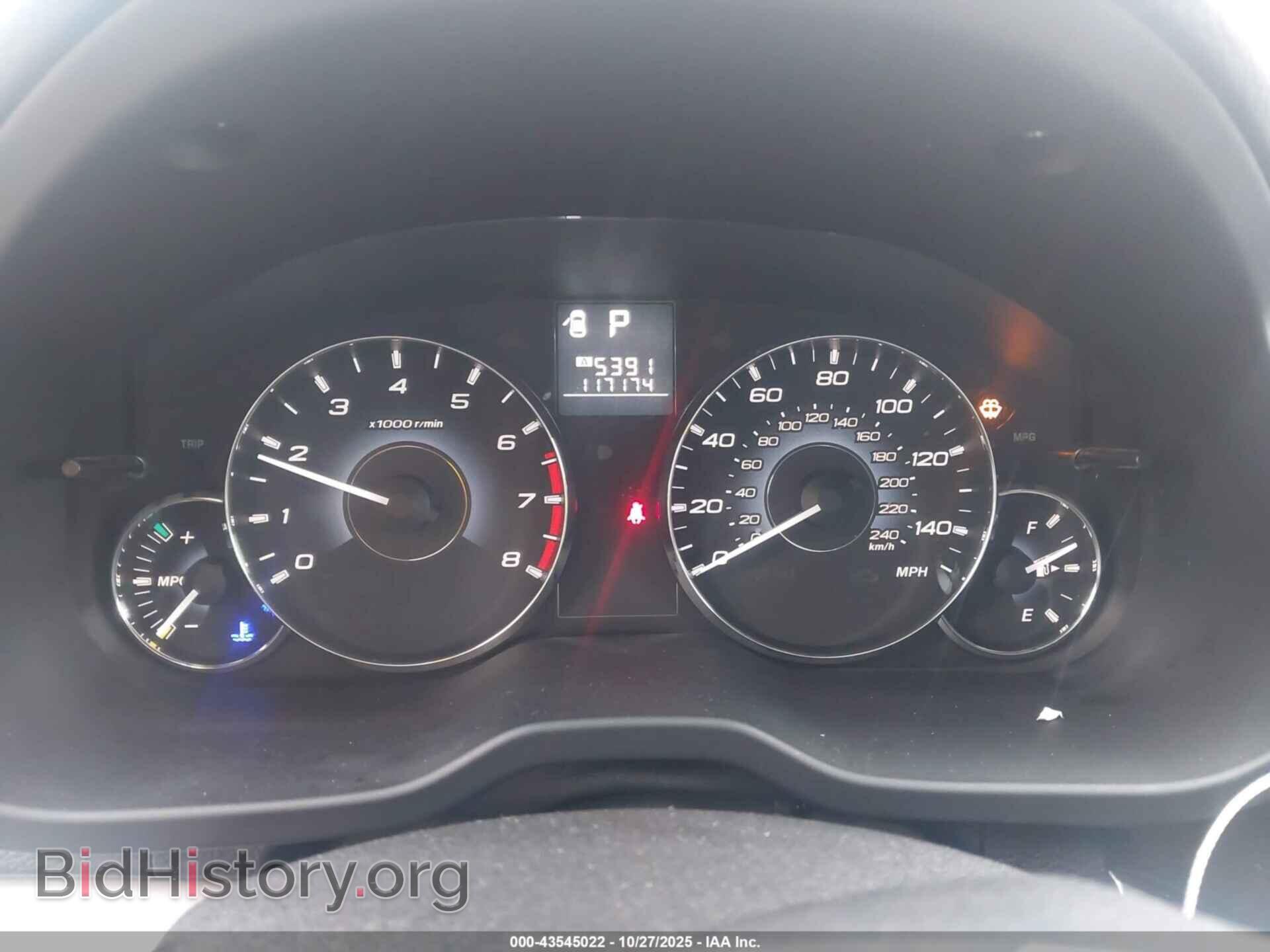 2012 SUBARU OUTBACK - VIN: 4S4BRBCC4C3219042 - Фото 7