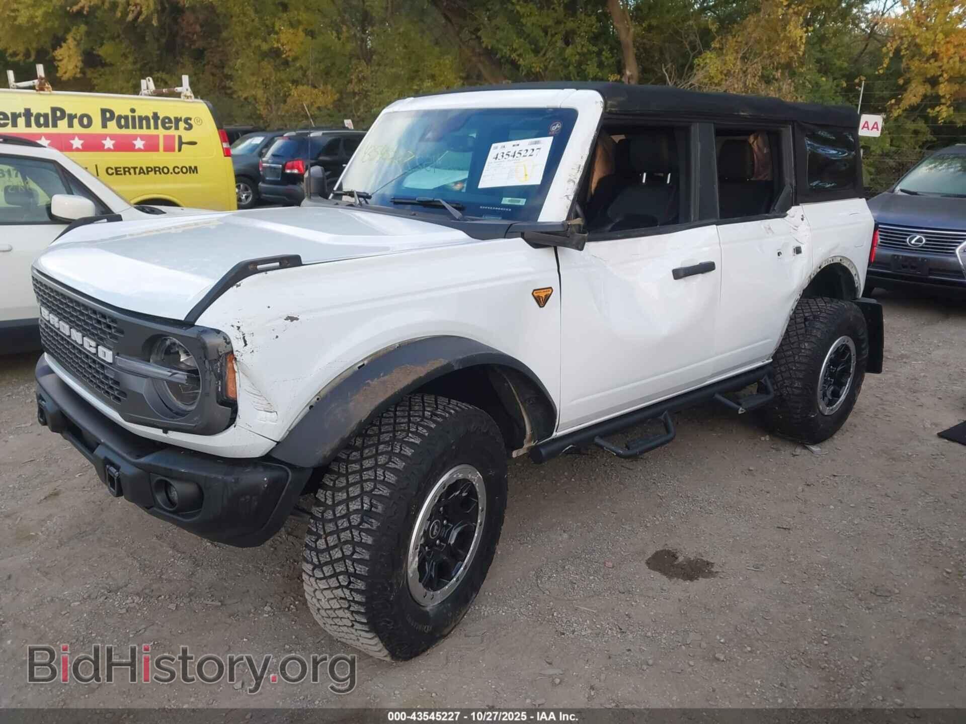 2022 FORD BRONCO - VIN: 1FMEE5DH3NLB12734 - Фото 2