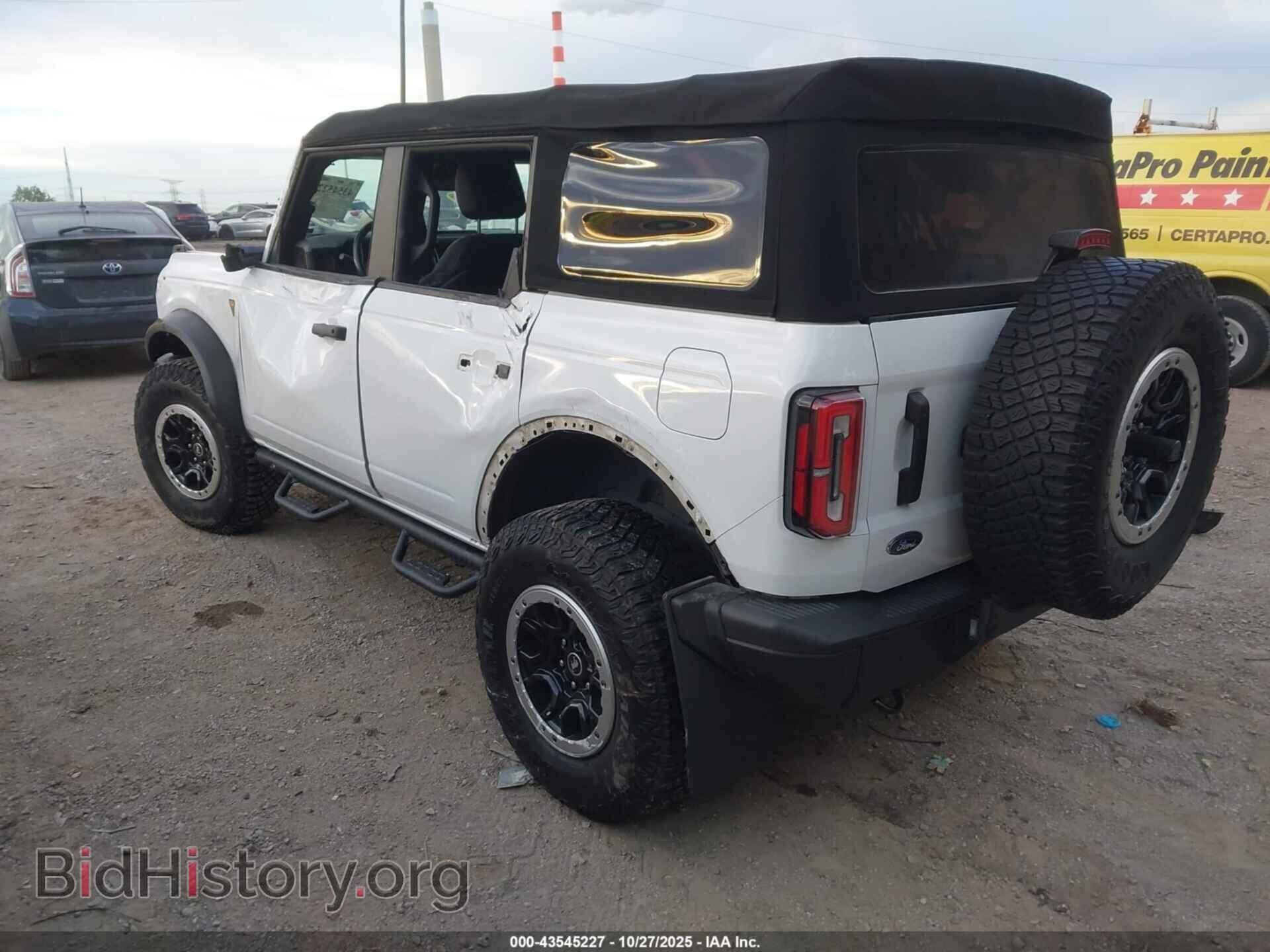 2022 FORD BRONCO - VIN: 1FMEE5DH3NLB12734 - Фото 3