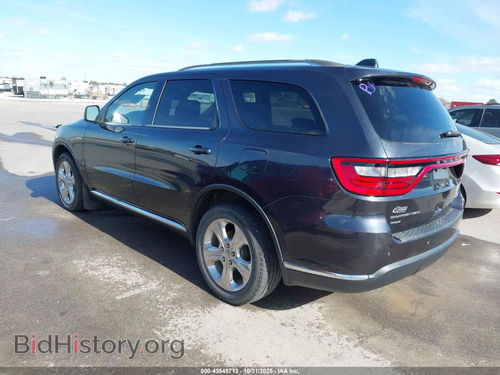 2014 DODGE DURANGO - VIN: 1C4RDJDG2EC598266 - Фото 3