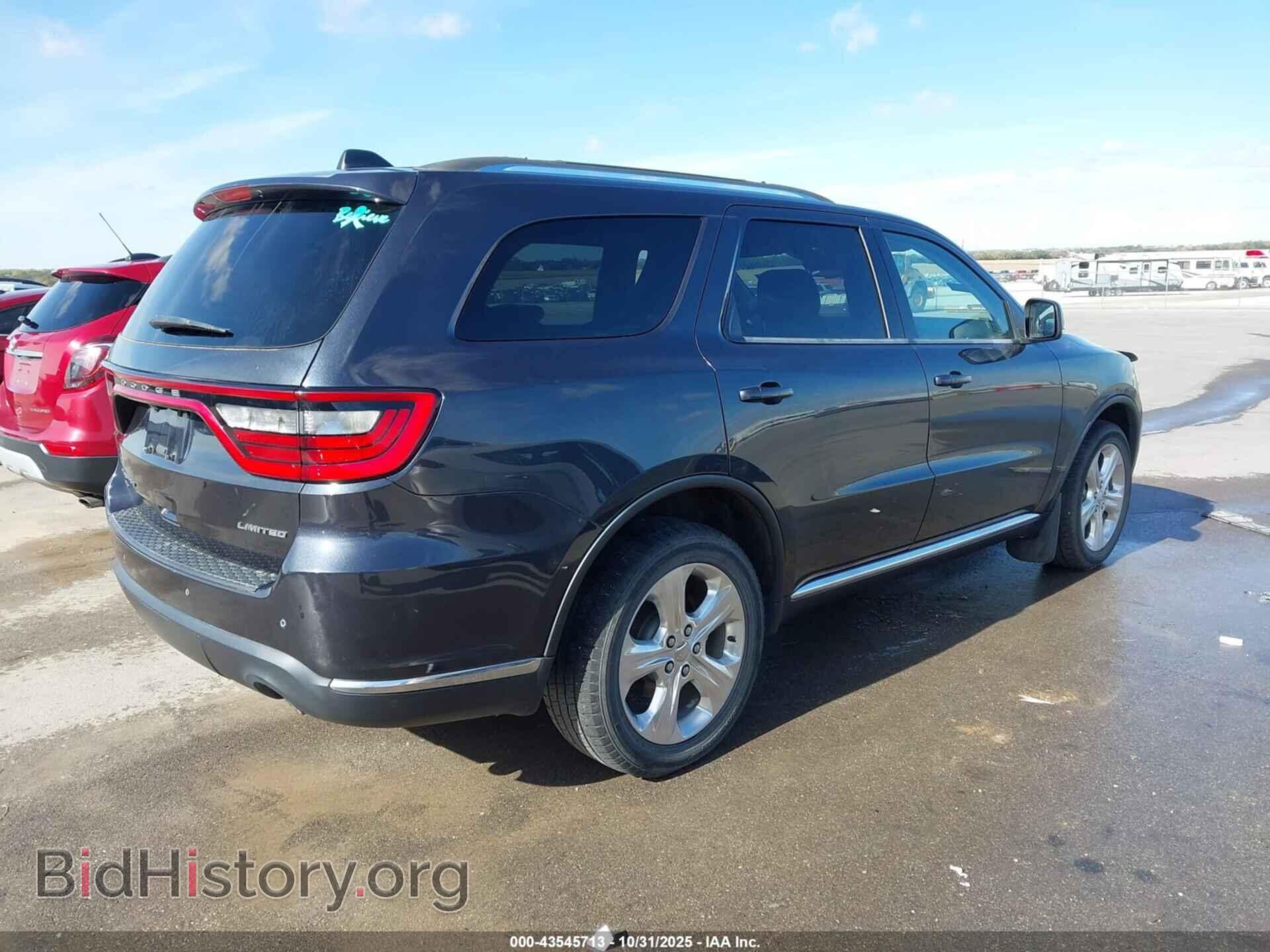 2014 DODGE DURANGO - VIN: 1C4RDJDG2EC598266 - Фото 4