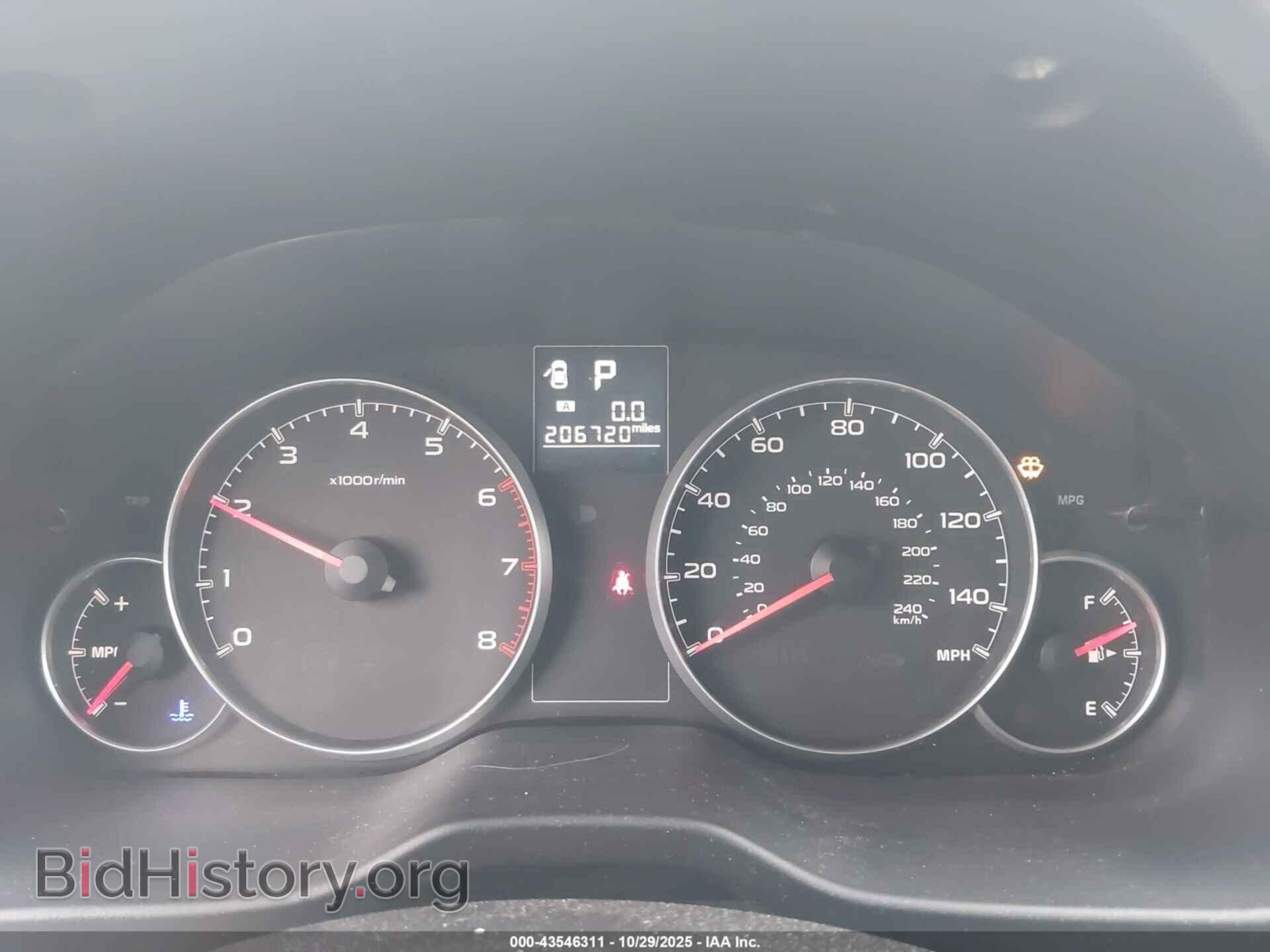 2014 SUBARU OUTBACK - VIN: 4S4BRBCC4E3263299 - Фото 7