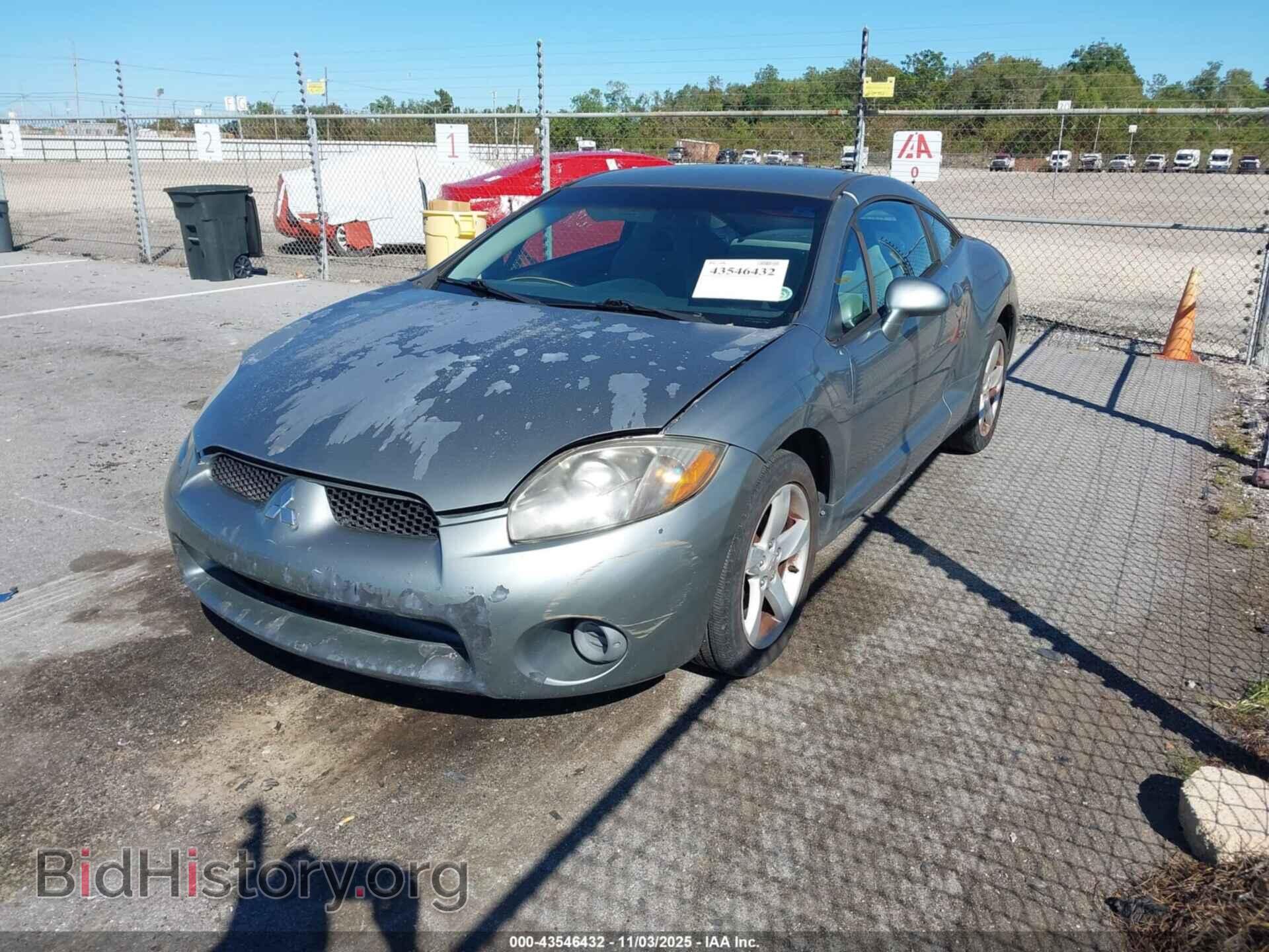 2007 MITSUBISHI ECLIPSE - VIN: 4A3AK24F07E015455 - Photo 2