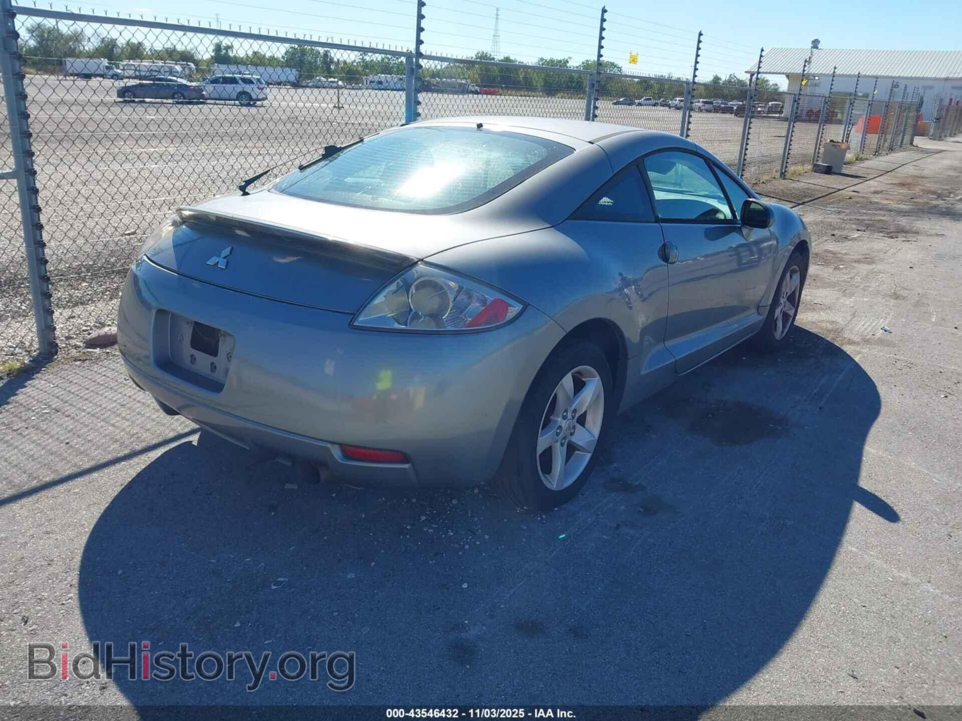 2007 MITSUBISHI ECLIPSE - VIN: 4A3AK24F07E015455 - Photo 4