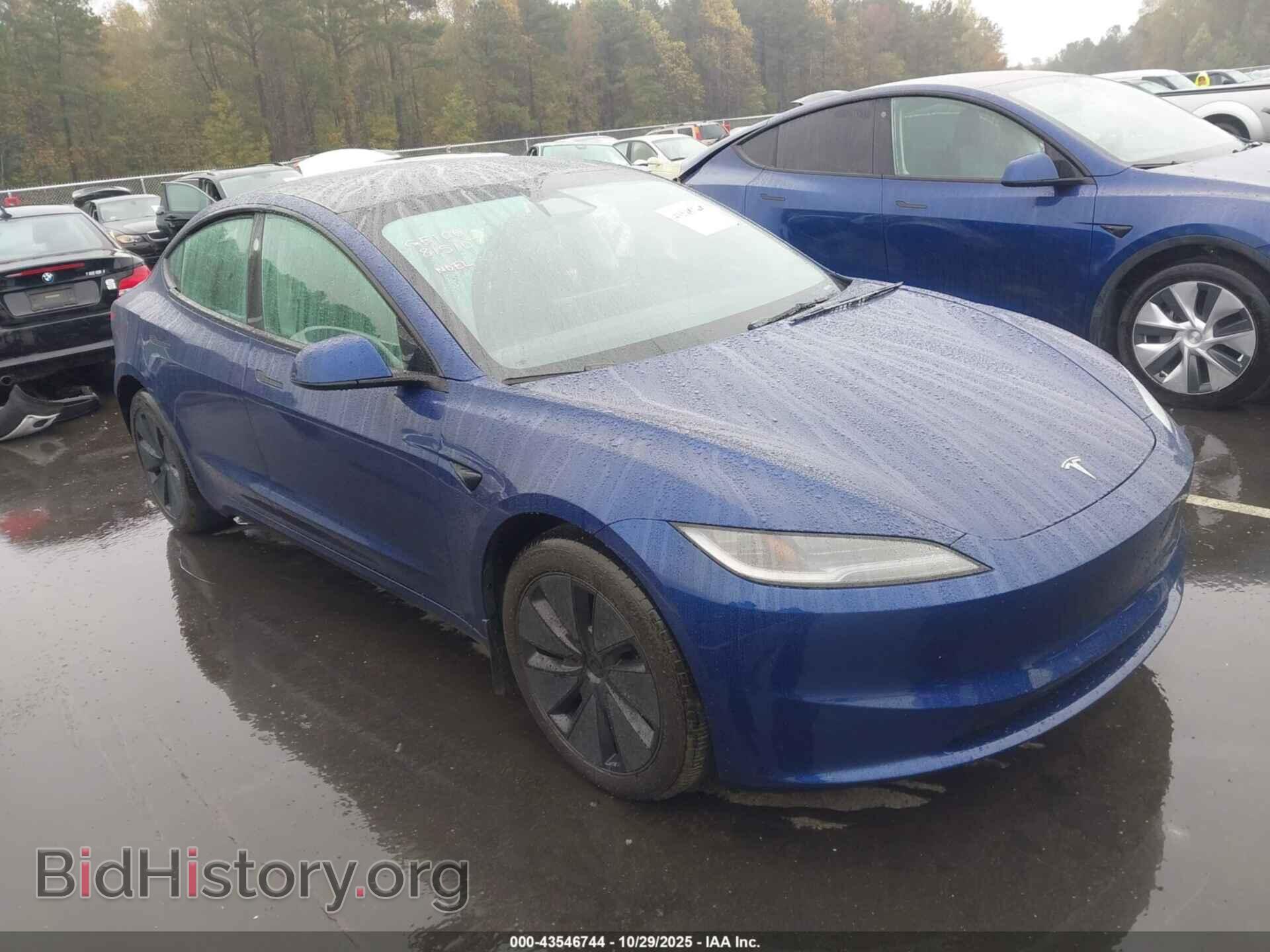 Photo 5YJ3E1EB8RF815107 - TESLA MODEL 3 2024