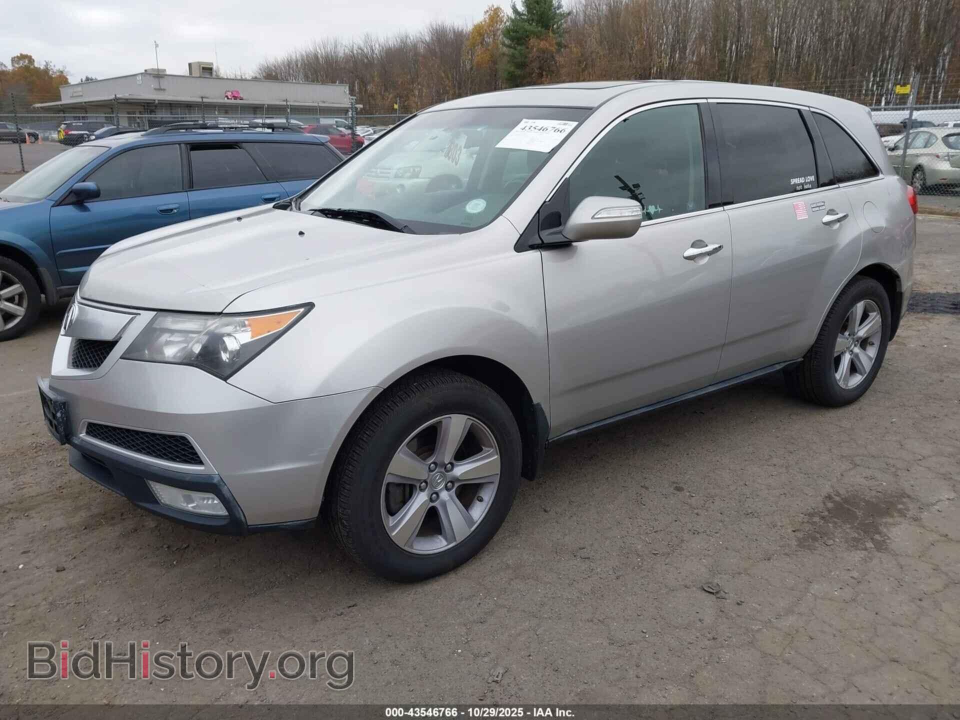 2011 ACURA MDX - VIN: 2HNYD2H60BH526648 - Фото 2