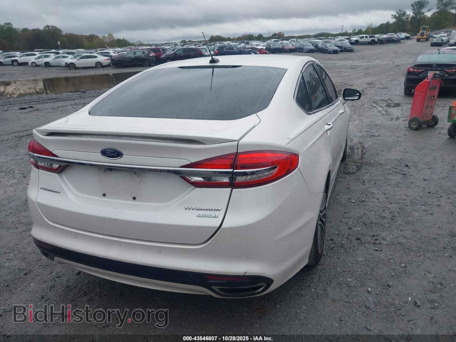 2017 FORD FUSION - VIN: 3FA6P0K93HR209302 - Photo 4