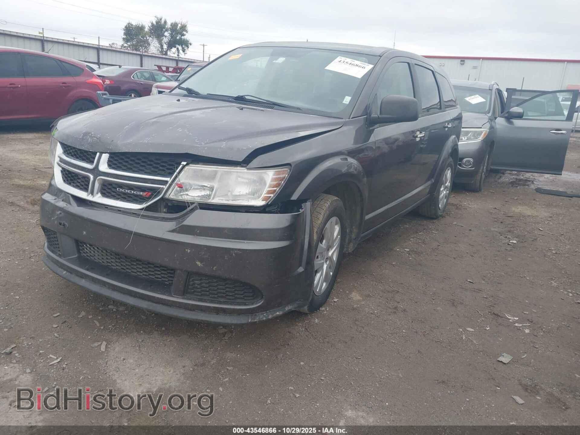 2014 DODGE JOURNEY - VIN: 3C4PDCAB9ET303292 - Фото 2