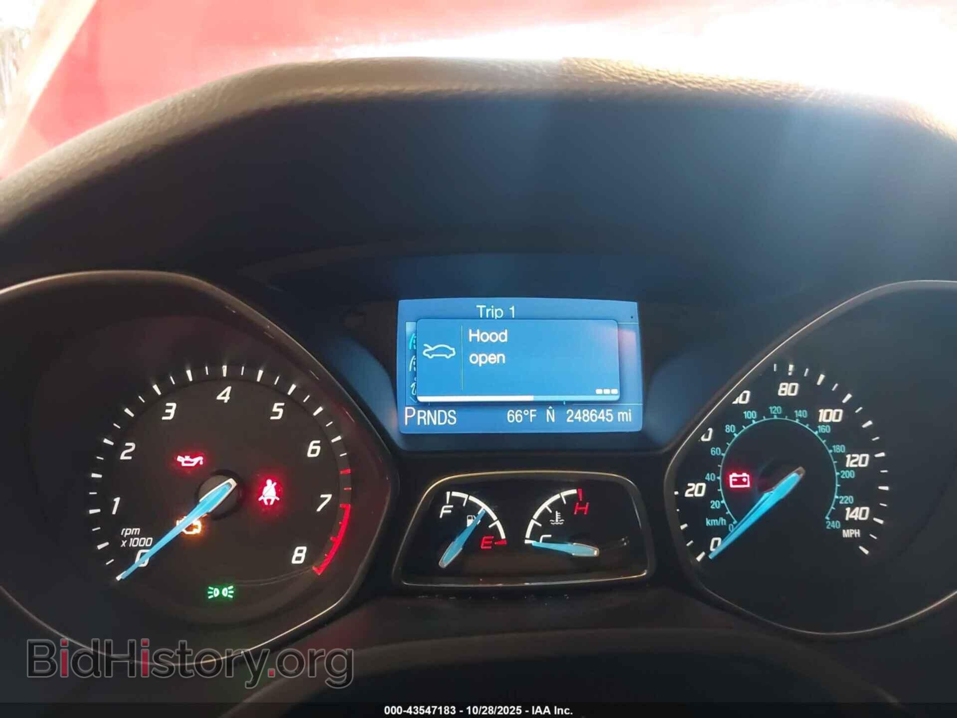 2013 FORD FOCUS - VIN: 1FADP3F22DL337013 - Фото 7