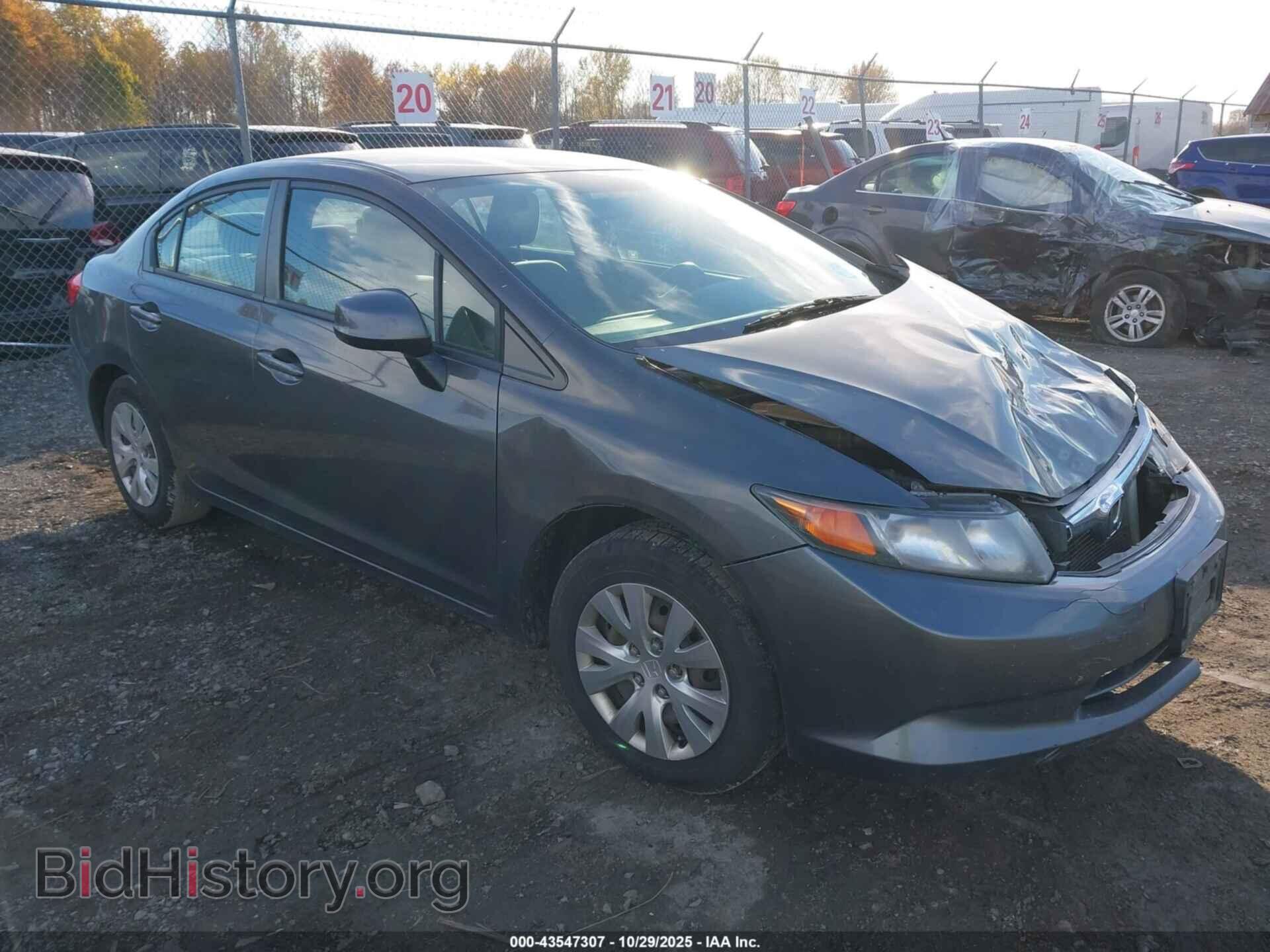 Photo 2HGFB2F51CH586017 - HONDA CIVIC 2012