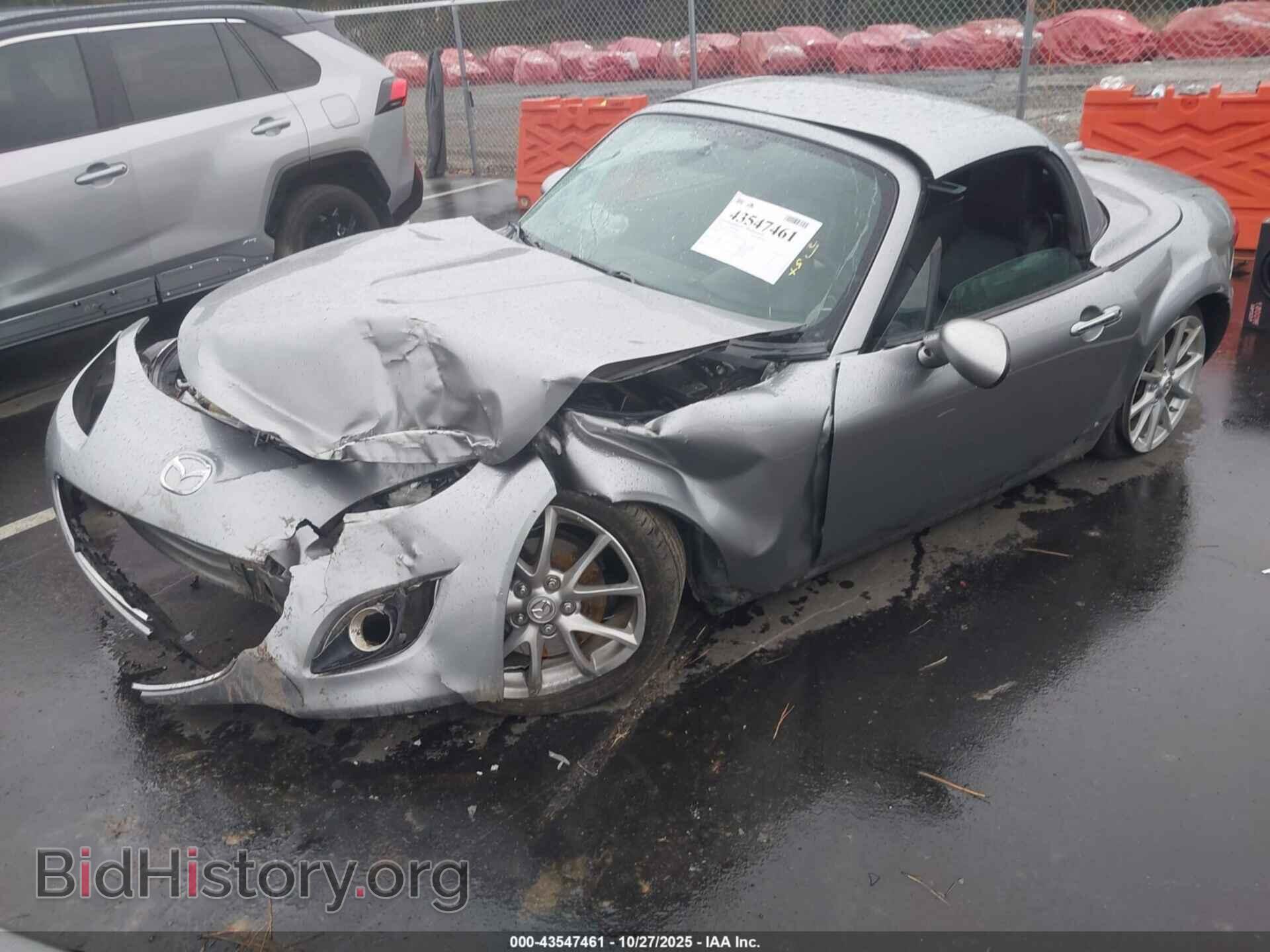 2012 MAZDA MX-5 MIATA - VIN: JM1NC2PF2C0222885 - Фото 2