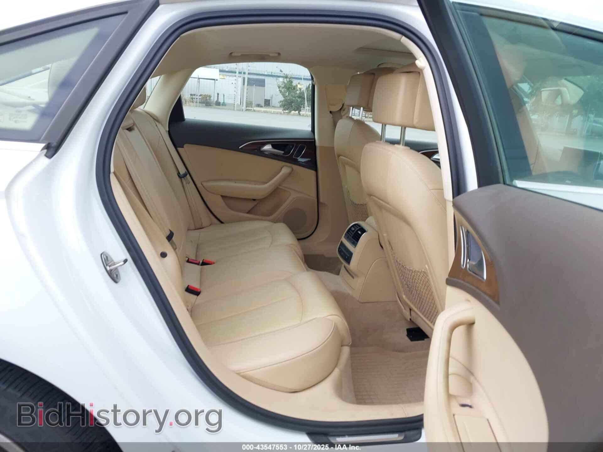 2013 AUDI A6 - VIN: WAUGGAFC3DN087643 - Фото 8