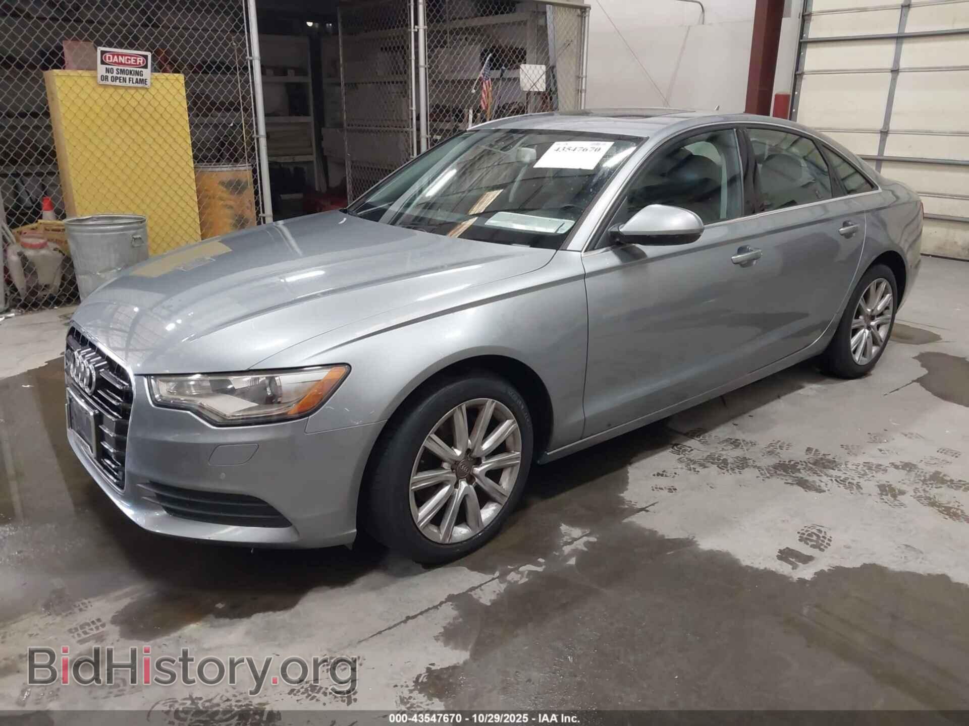 2013 AUDI A6 - VIN: WAUGFAFC6DN027147 - Фото 2