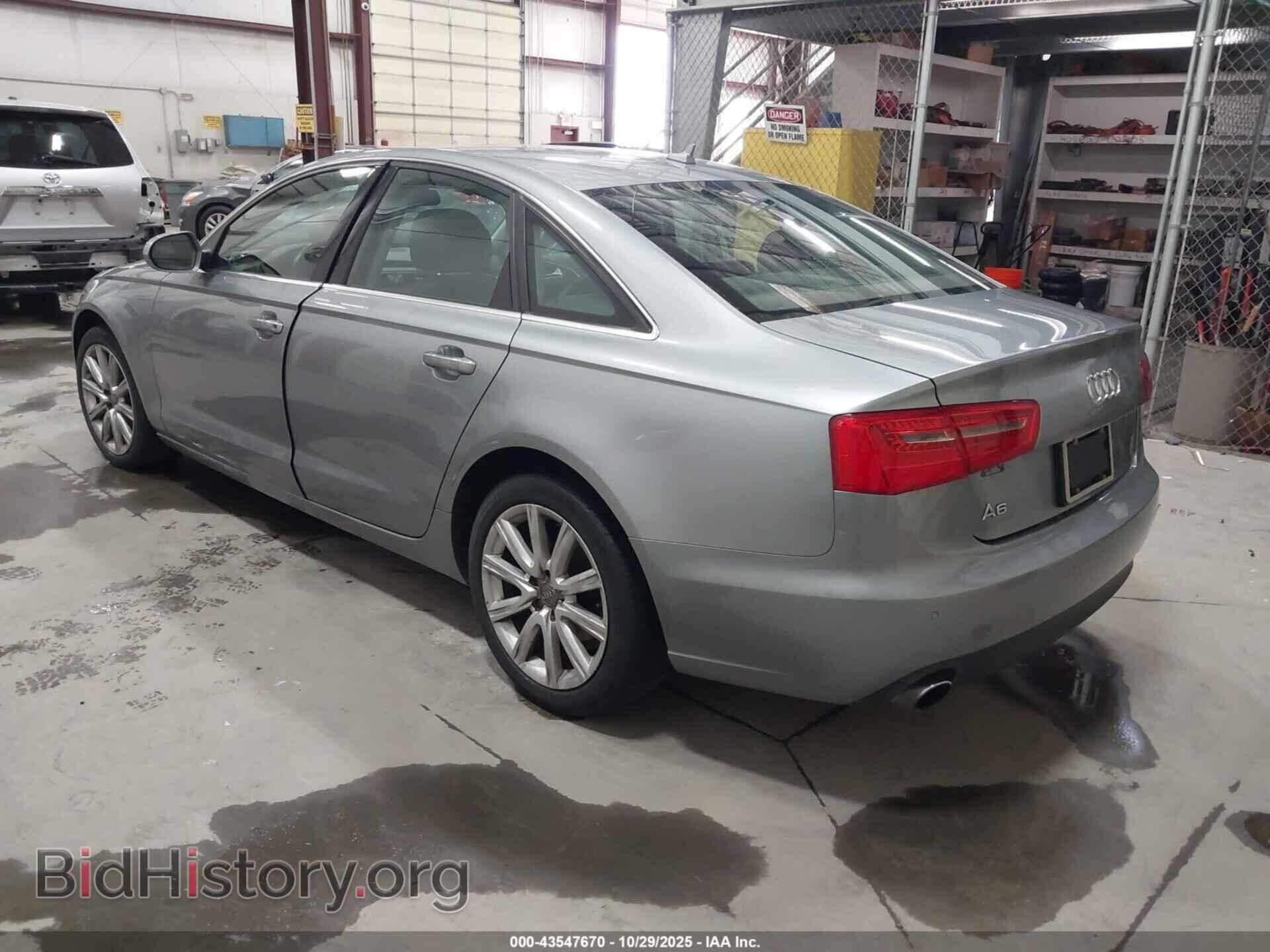 2013 AUDI A6 - VIN: WAUGFAFC6DN027147 - Фото 3