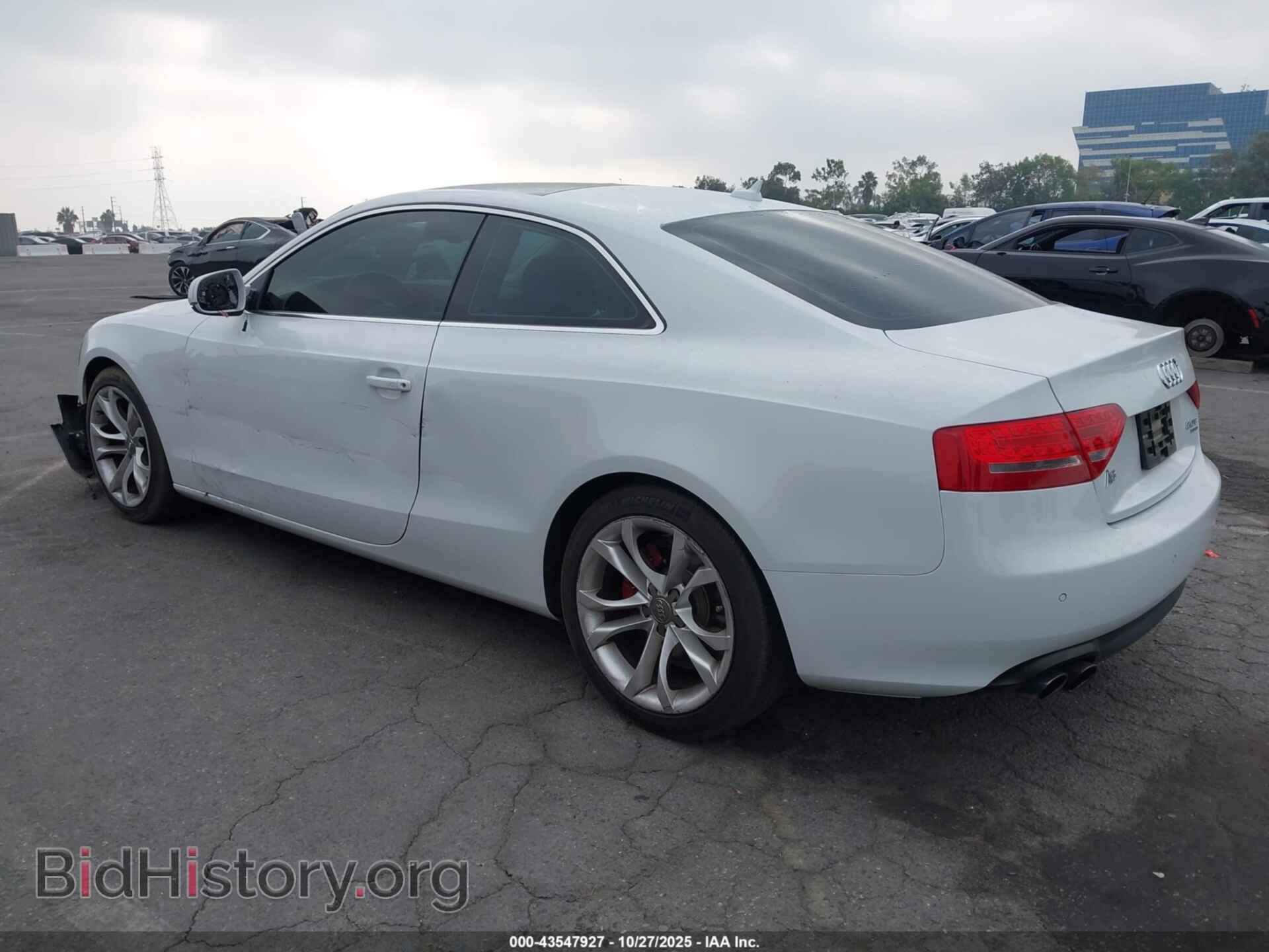 2012 AUDI A5 - VIN: WAULFAFR7CA005294 - Фото 3