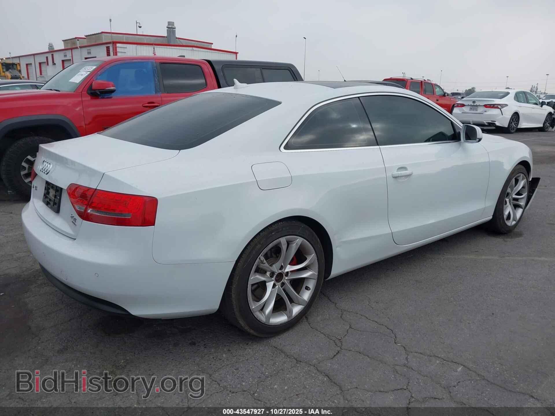 2012 AUDI A5 - VIN: WAULFAFR7CA005294 - Фото 4