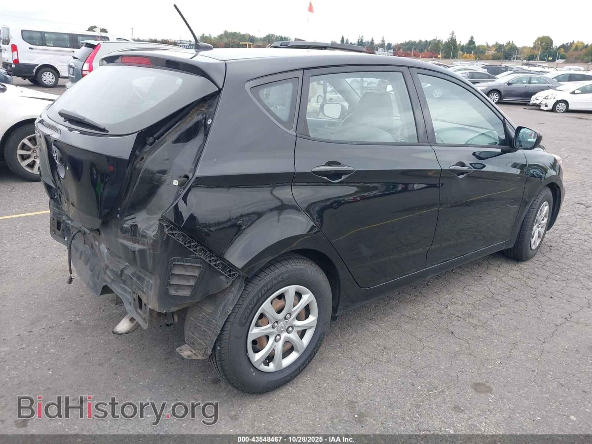 2017 HYUNDAI ACCENT - VIN: KMHCT5AE4HU332809 - Фото 4