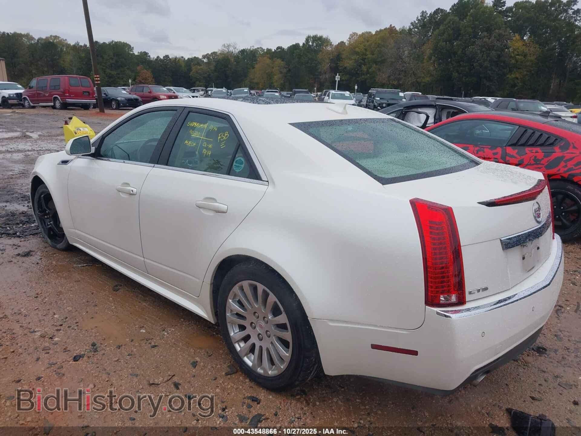 2012 CADILLAC CTS - VIN: 1G6DP5E39C0108816 - Фото 3