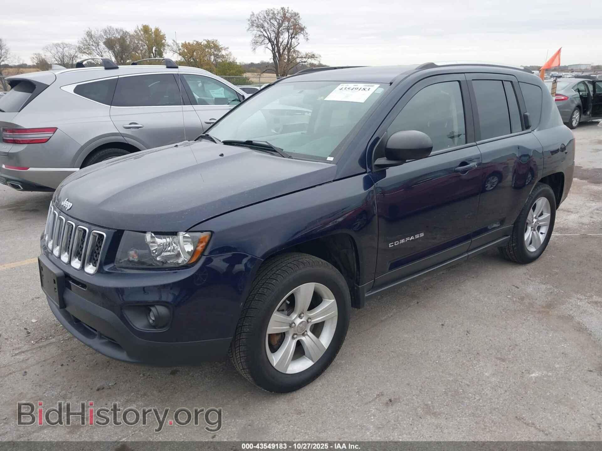 2014 JEEP COMPASS - VIN: 1C4NJCBB0ED758617 - Фото 2