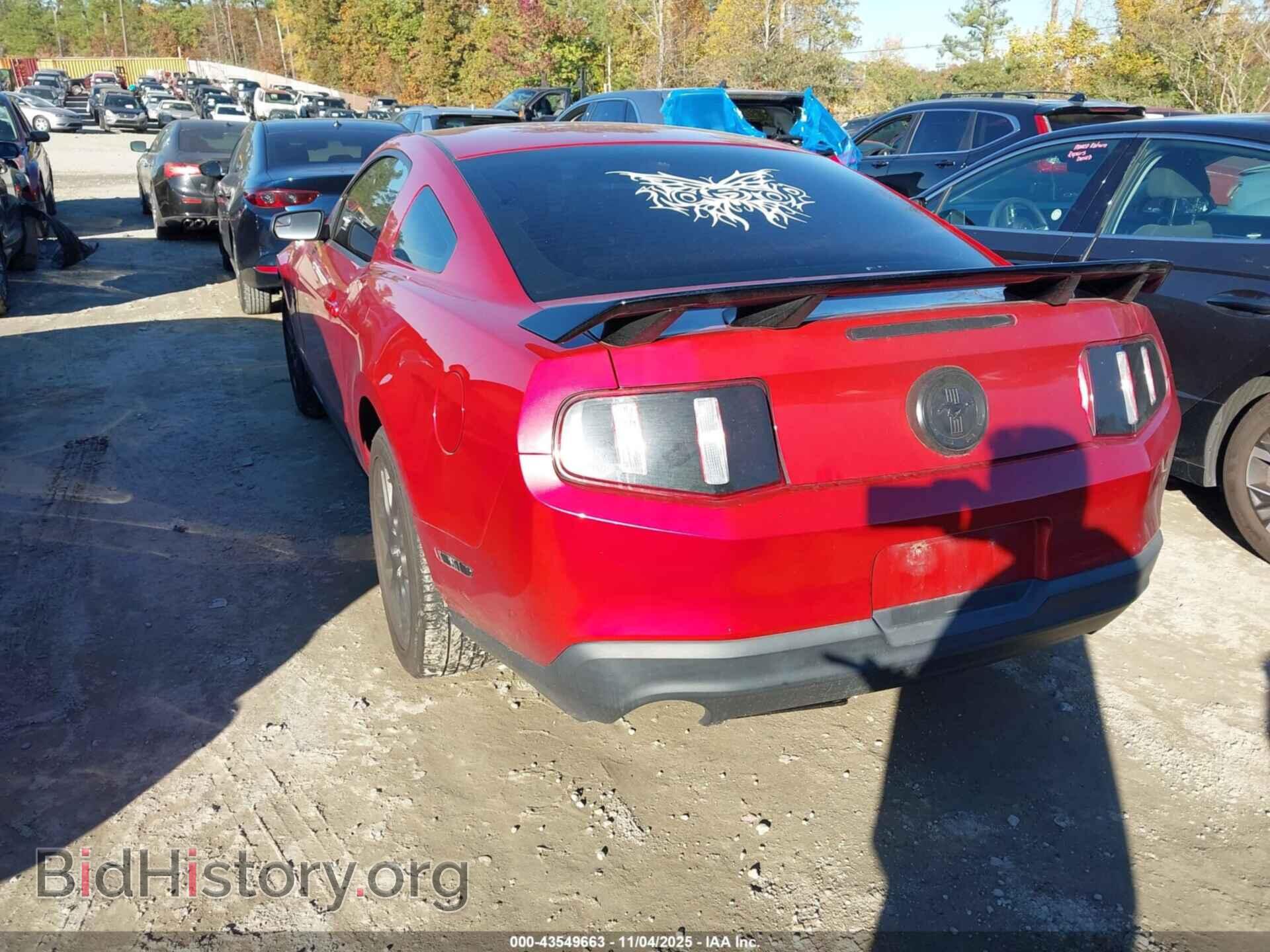 2012 FORD MUSTANG - VIN: 1ZVBP8AM1C5246208 - Фото 3