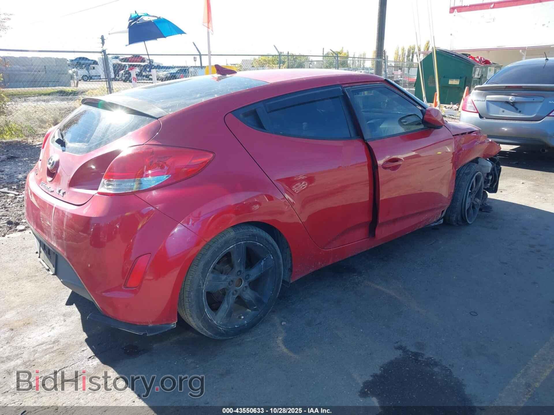 2015 HYUNDAI VELOSTER - VIN: KMHTC6AD3FU228662 - Фото 4