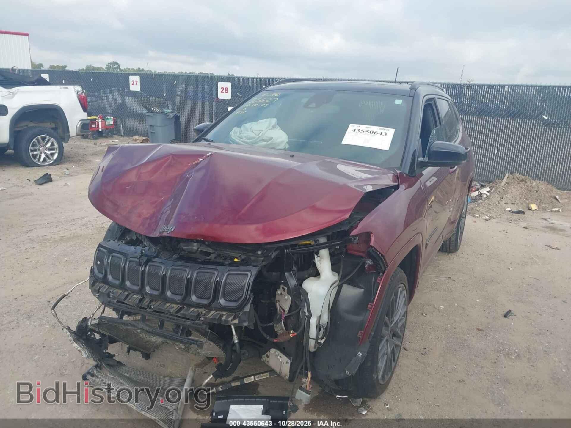 2022 JEEP COMPASS - VIN: 3C4NJDCB3NT145423 - Фото 2