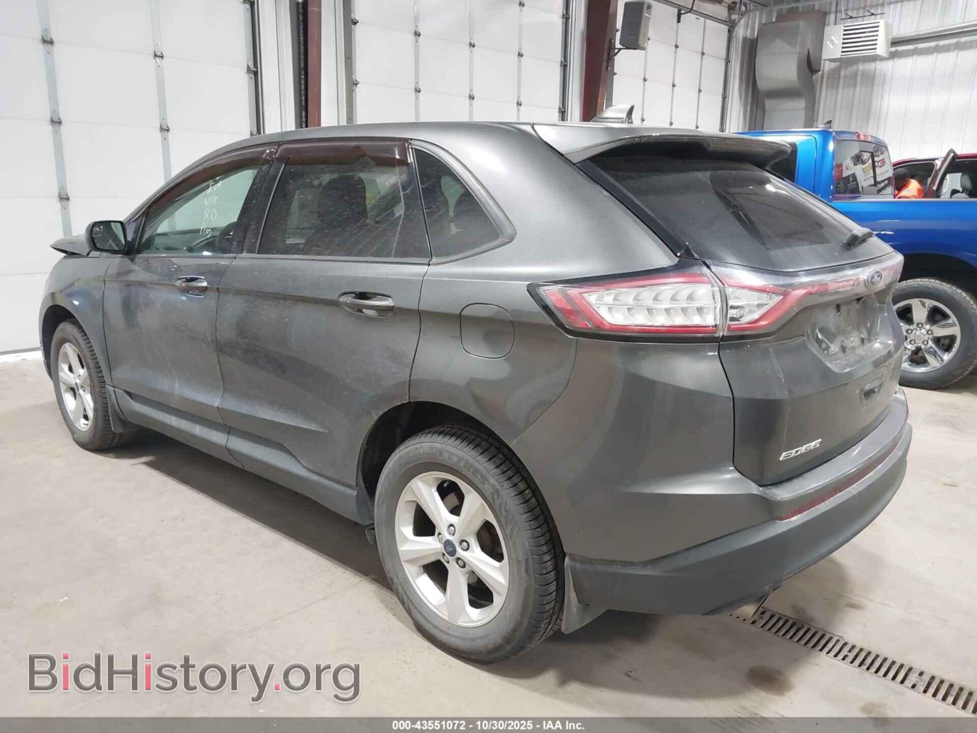 2015 FORD EDGE - VIN: 2FMTK4G9XFBC23684 - Фото 3