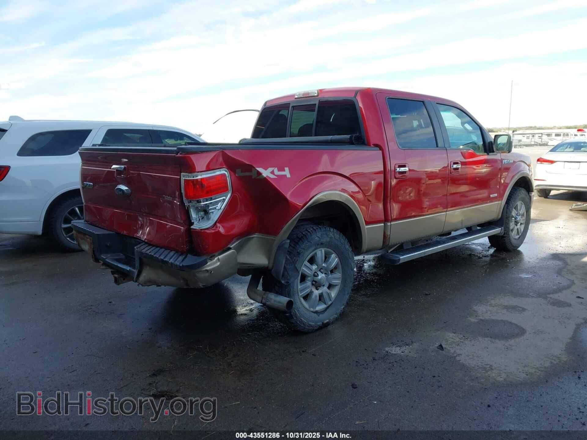 2012 FORD F-150 - VIN: 1FTFW1ET5CKE34425 - Фото 4