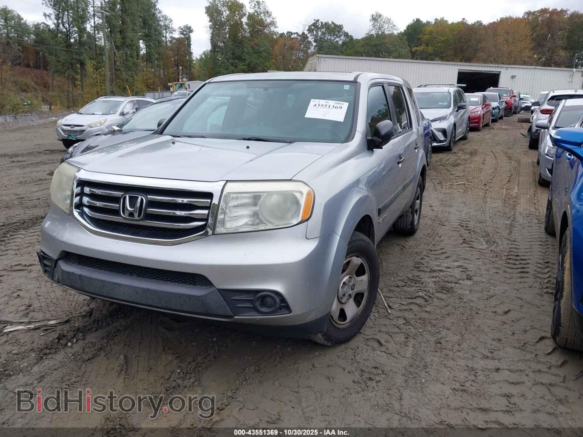 2013 HONDA PILOT - VIN: 5FNYF3H29DB040755 - Фото 2