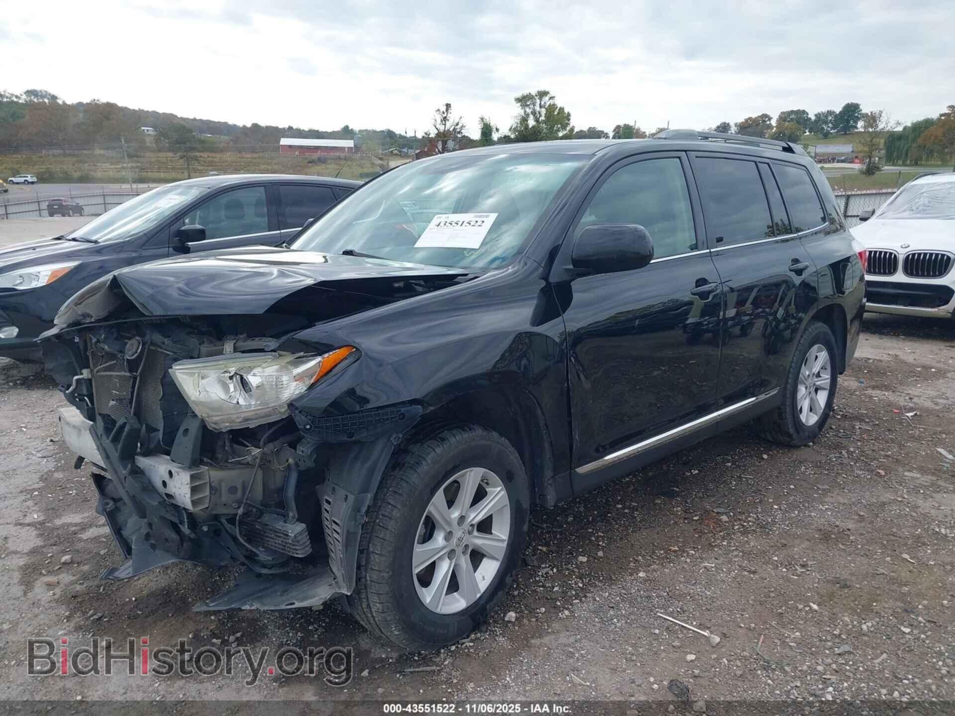 2012 TOYOTA HIGHLANDER - VIN: 5TDBK3EH2CS155055 - Фото 2