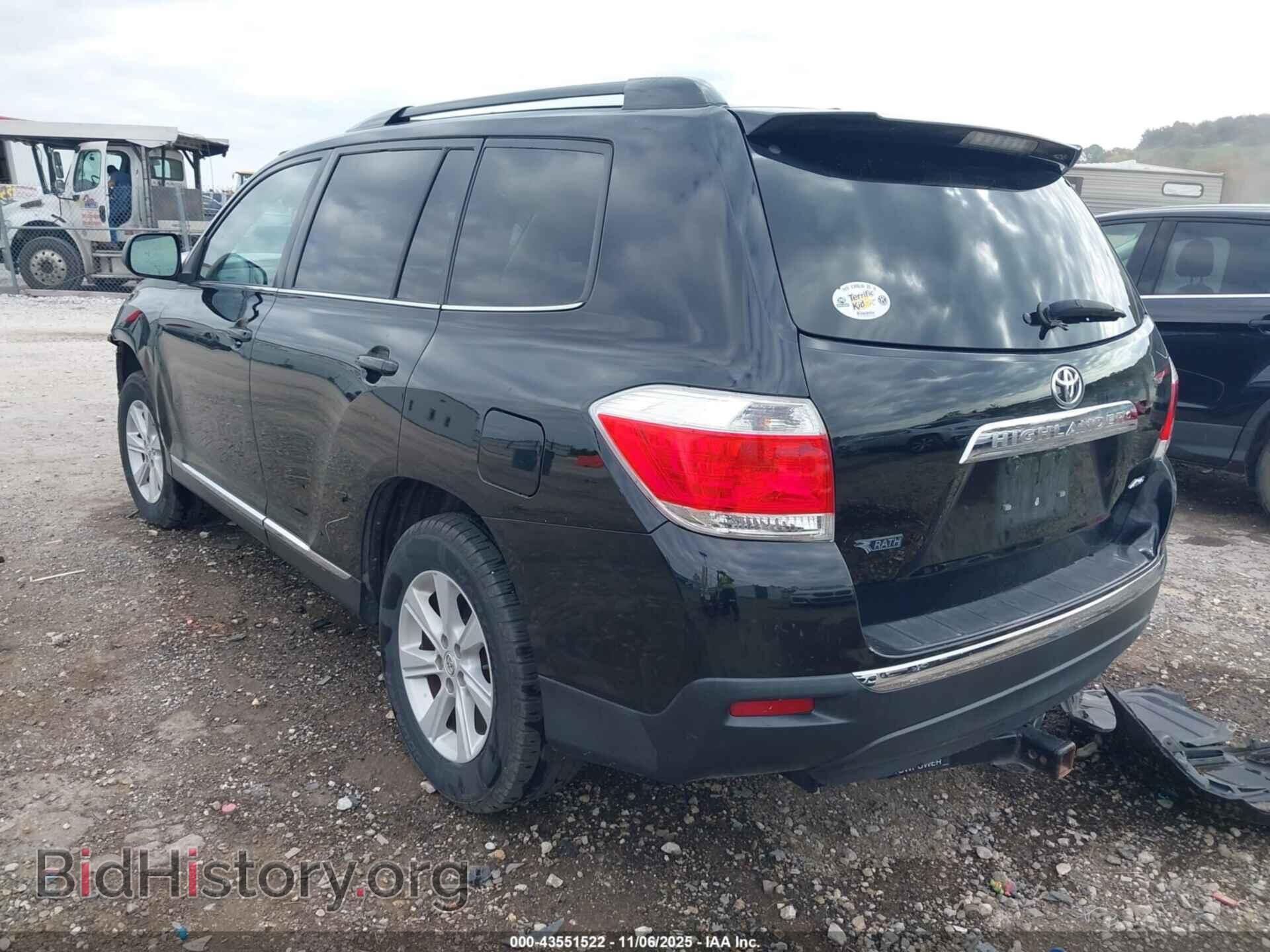 2012 TOYOTA HIGHLANDER - VIN: 5TDBK3EH2CS155055 - Фото 3