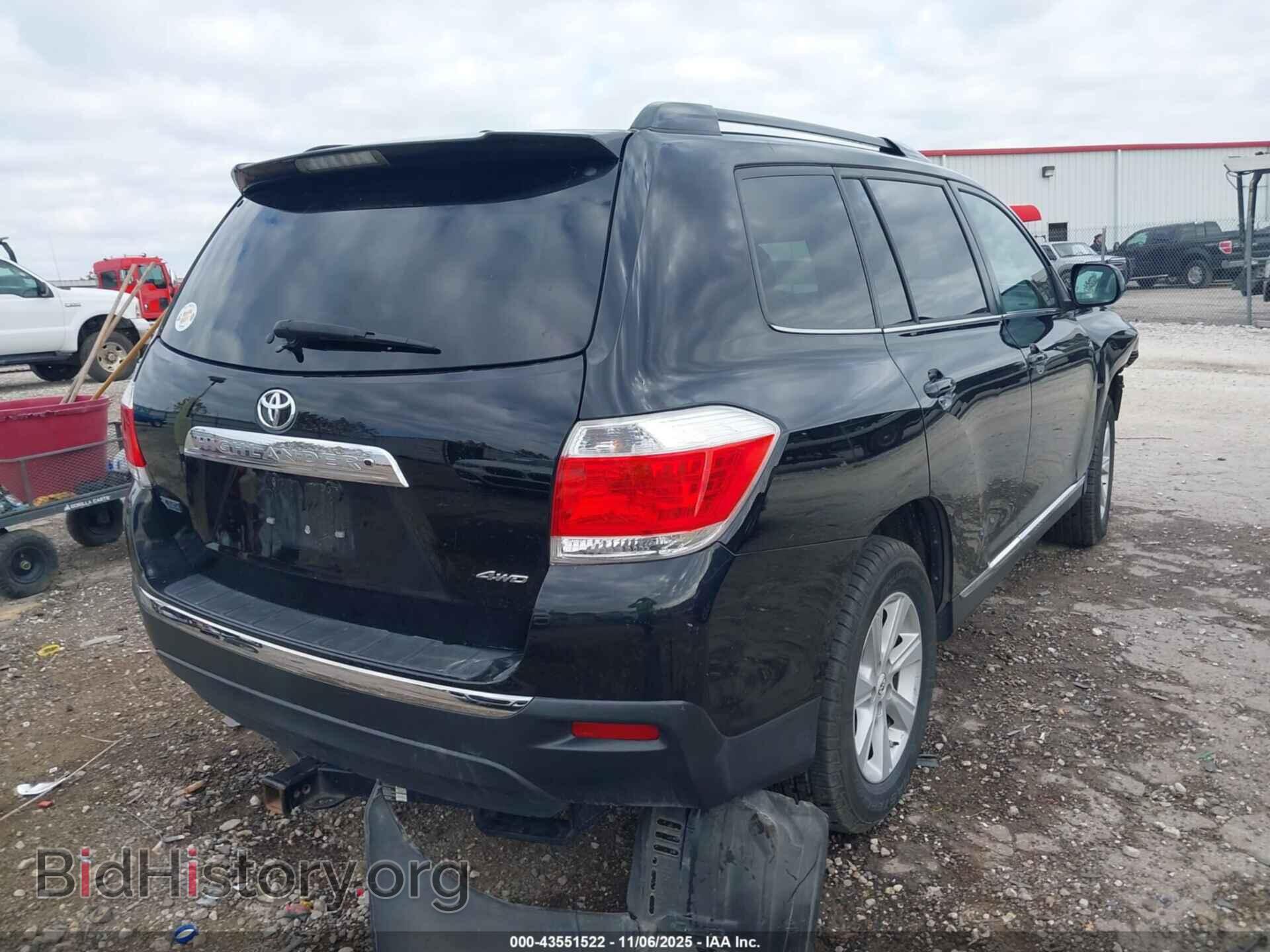 2012 TOYOTA HIGHLANDER - VIN: 5TDBK3EH2CS155055 - Фото 4