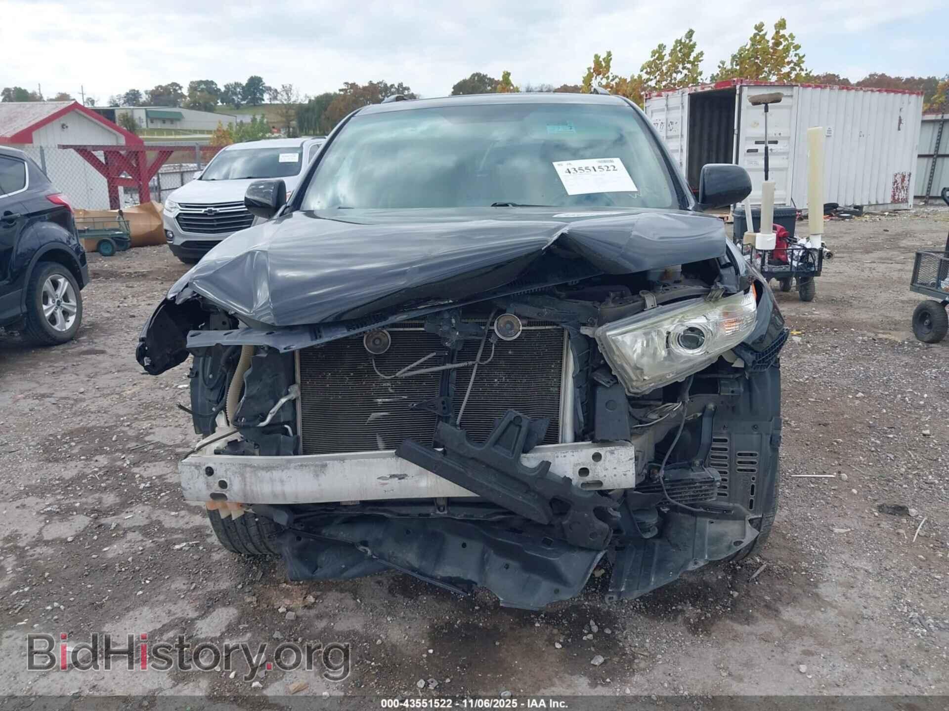 2012 TOYOTA HIGHLANDER - VIN: 5TDBK3EH2CS155055 - Фото 6