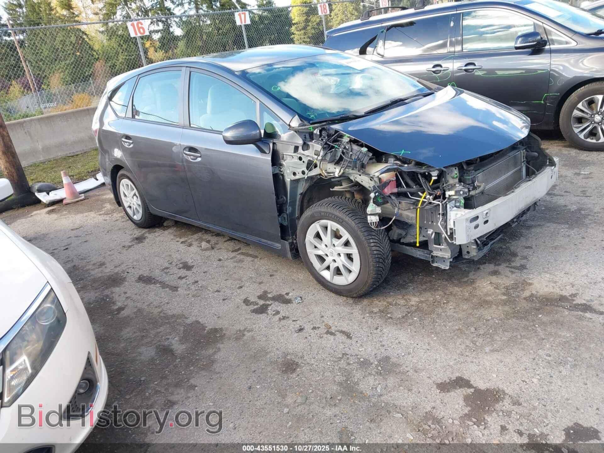 Photo JTDZN3EU5C3033343 - TOYOTA PRIUS V 2012