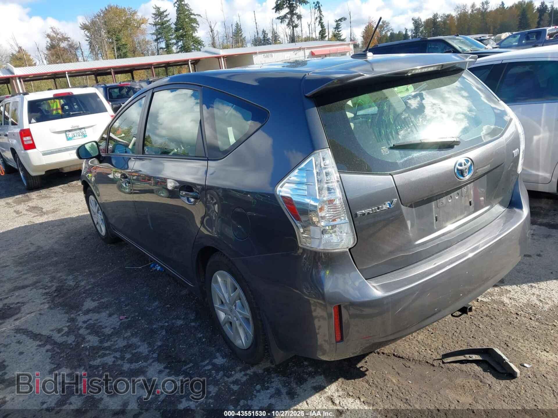 2012 TOYOTA PRIUS V - VIN: JTDZN3EU5C3033343 - Фото 3