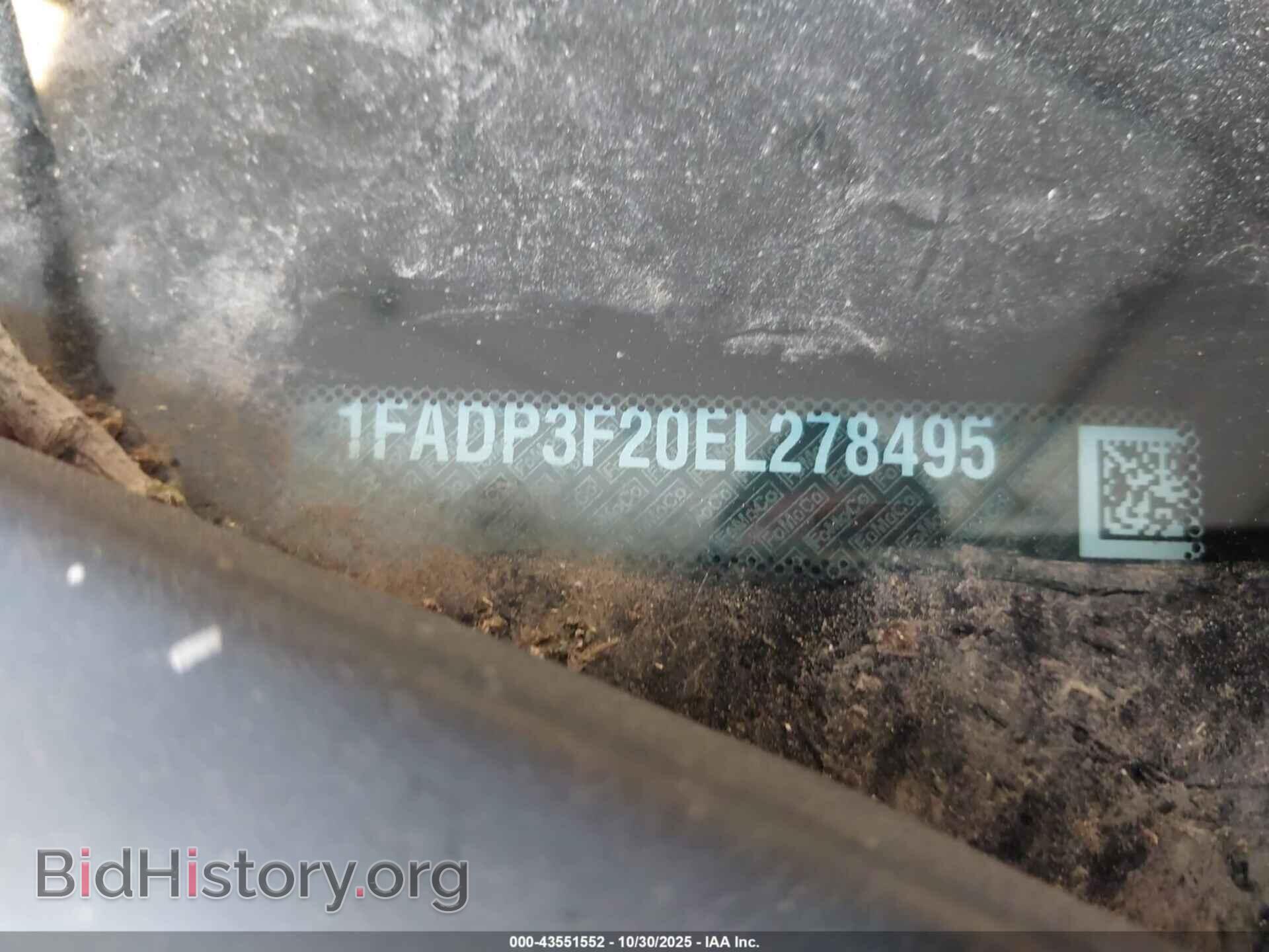 2014 FORD FOCUS - VIN: 1FADP3F20EL278495 - Фото 9