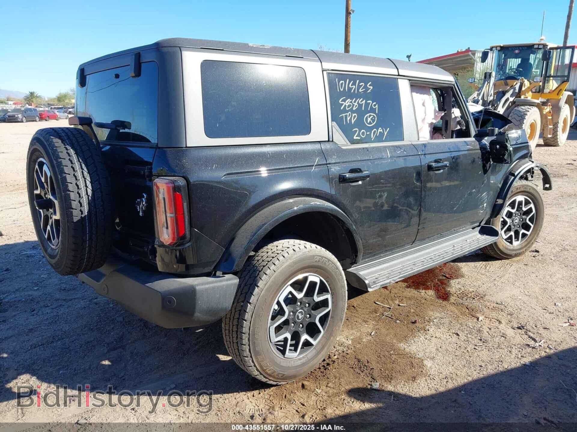 2025 FORD BRONCO - VIN: 1FMEE8BP2SLB13039 - Фото 4