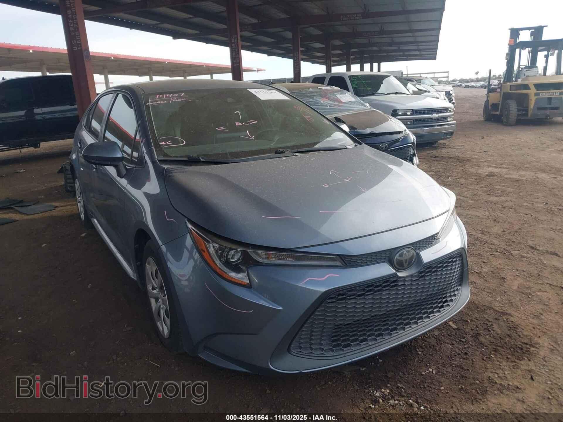Photo JTDEPRAE2LJ112314 - TOYOTA COROLLA 2020