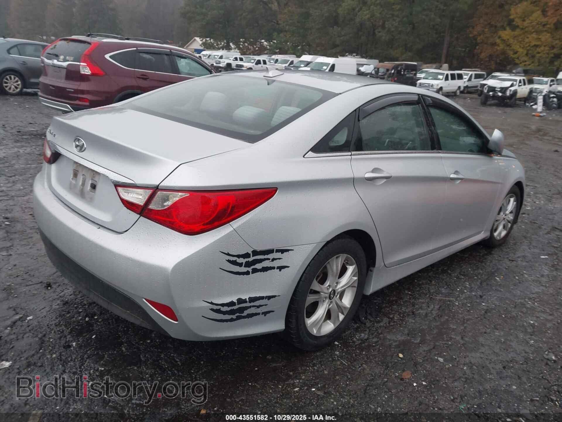 2014 HYUNDAI SONATA - VIN: 5NPEB4AC8EH837959 - Фото 4